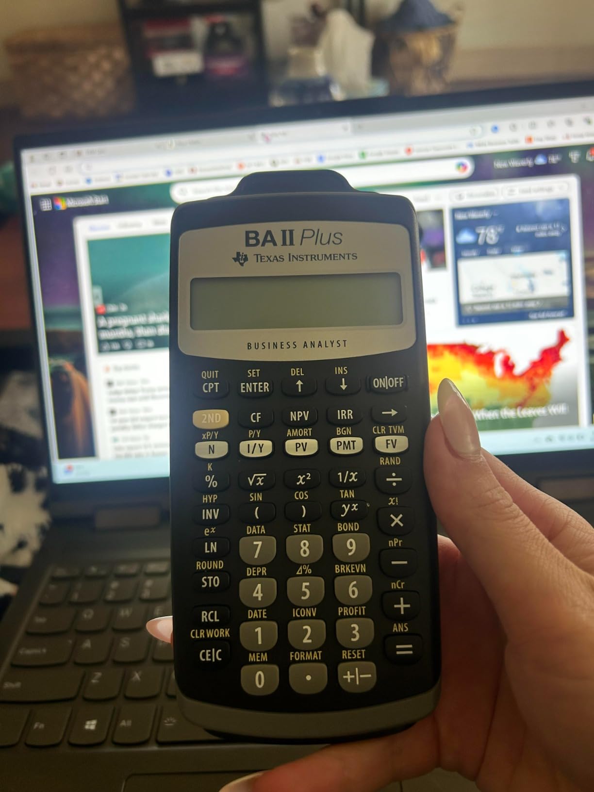 BA II Plus Financial Calculator customer photo 2