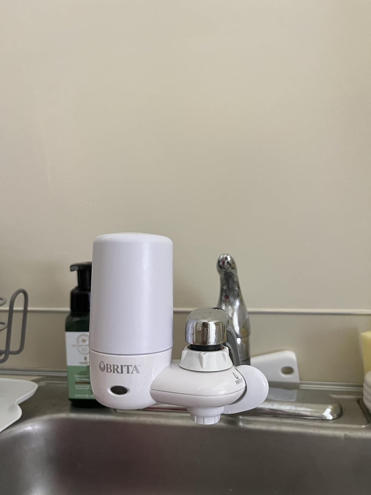 Brita Elite Advanced White Faucet Water Filter System, 1 Filter customer photo 1