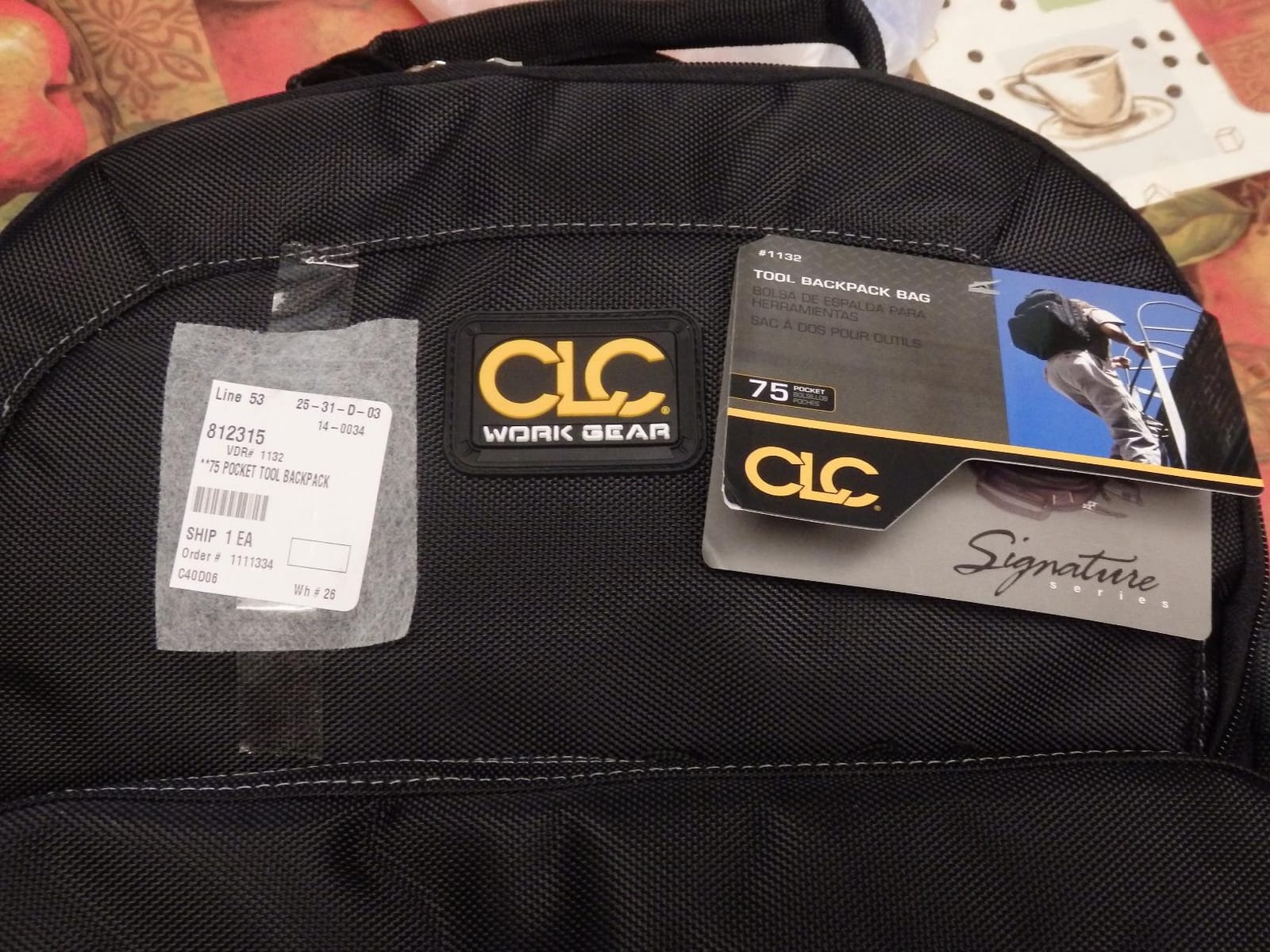 Custom Leathercraft1132 75-Pocket Tool Backpack customer photo 1