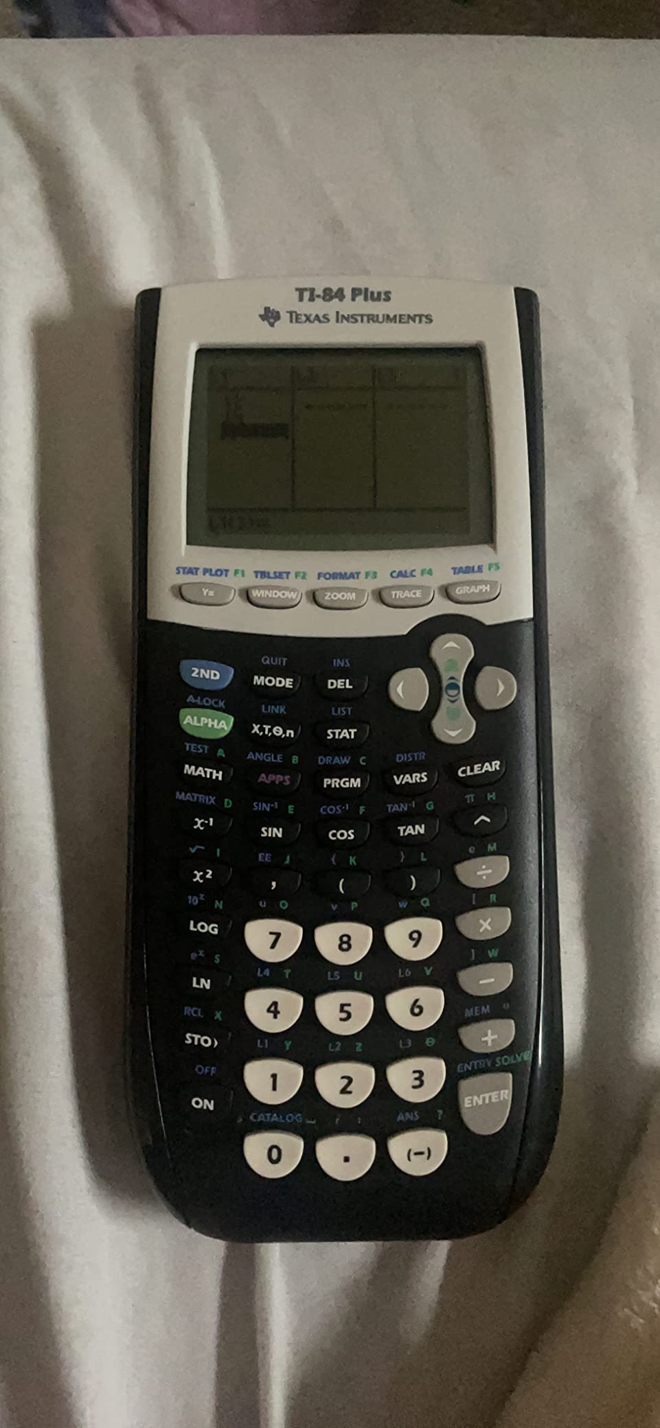 Texas Instruments TI-84 Plus Graphics Calculator, Black 320 x 240 pixels (2.8