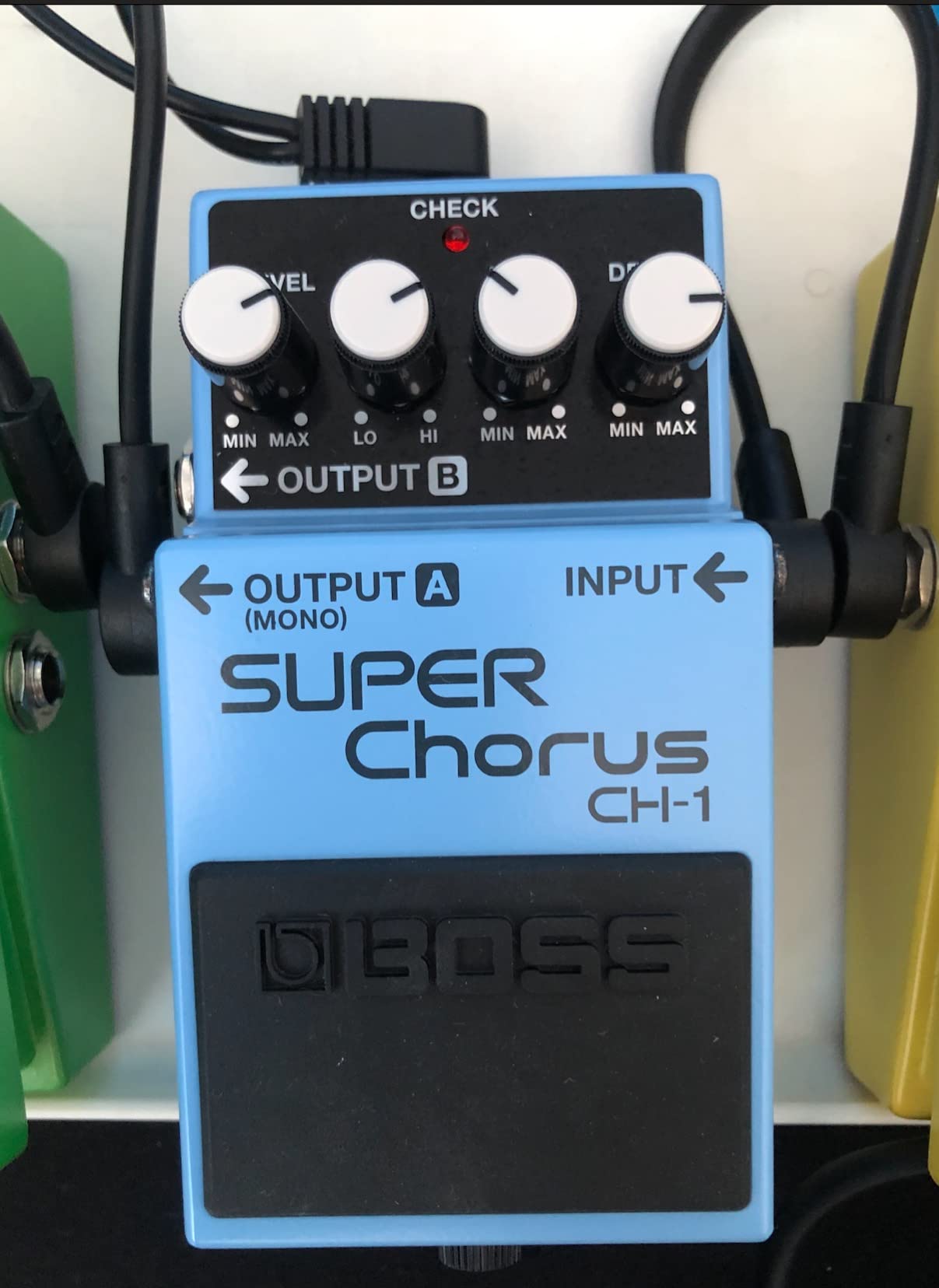 BOSS CH-1 SUPER Chorus Classic Compact Chorus Effects Pedal customer photo 2