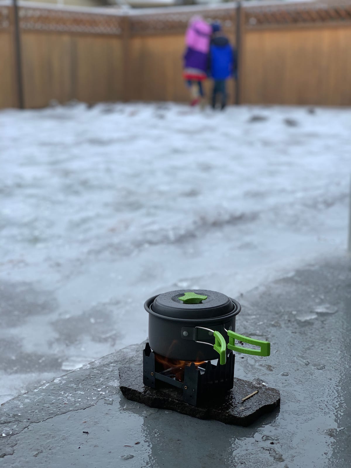 Coghlan's Emergency Stove - Lightweight, Portable Camping Stove for Backpacking, Survival, and Outdoor Cooking - Foldable Design with 24 Fuel Tablets Included (Compact for Travel and Storage) customer photo 1