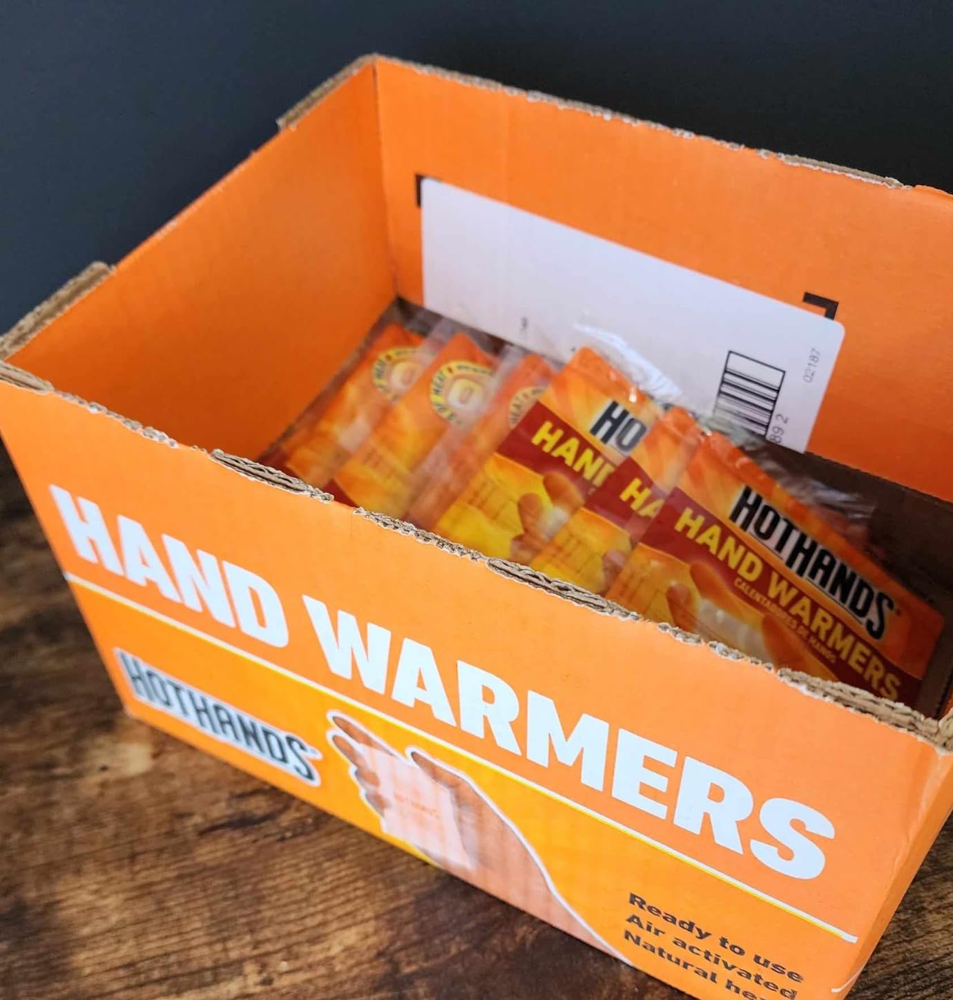 HotHands Hand Warmers Bulk Pack, 40 Pairs - America's Favorite Warmer customer photo 1