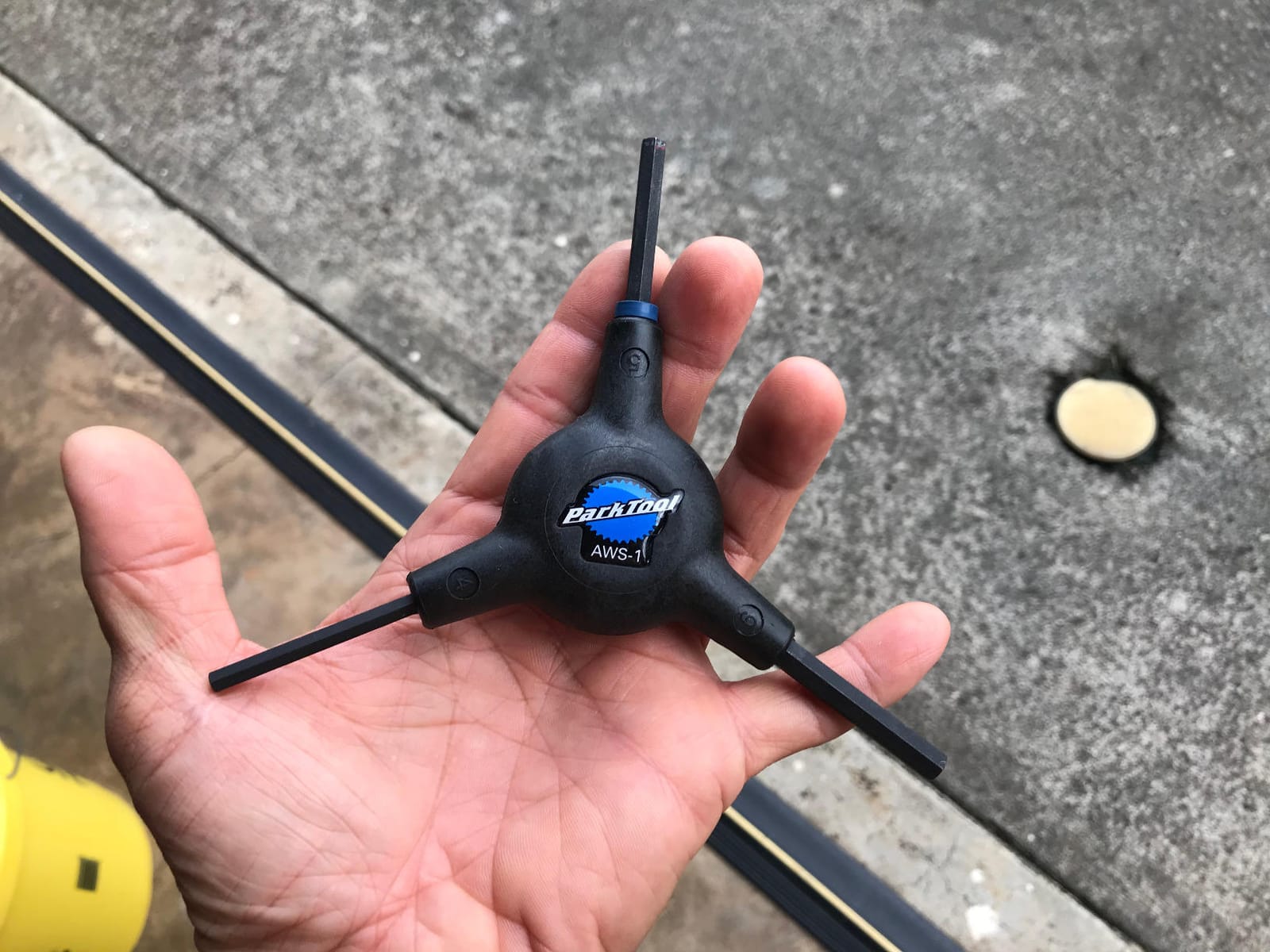 Park Tool AWS-1 3-Way Hex Wrench (4mm, 5mm, and 6mm) customer photo 2
