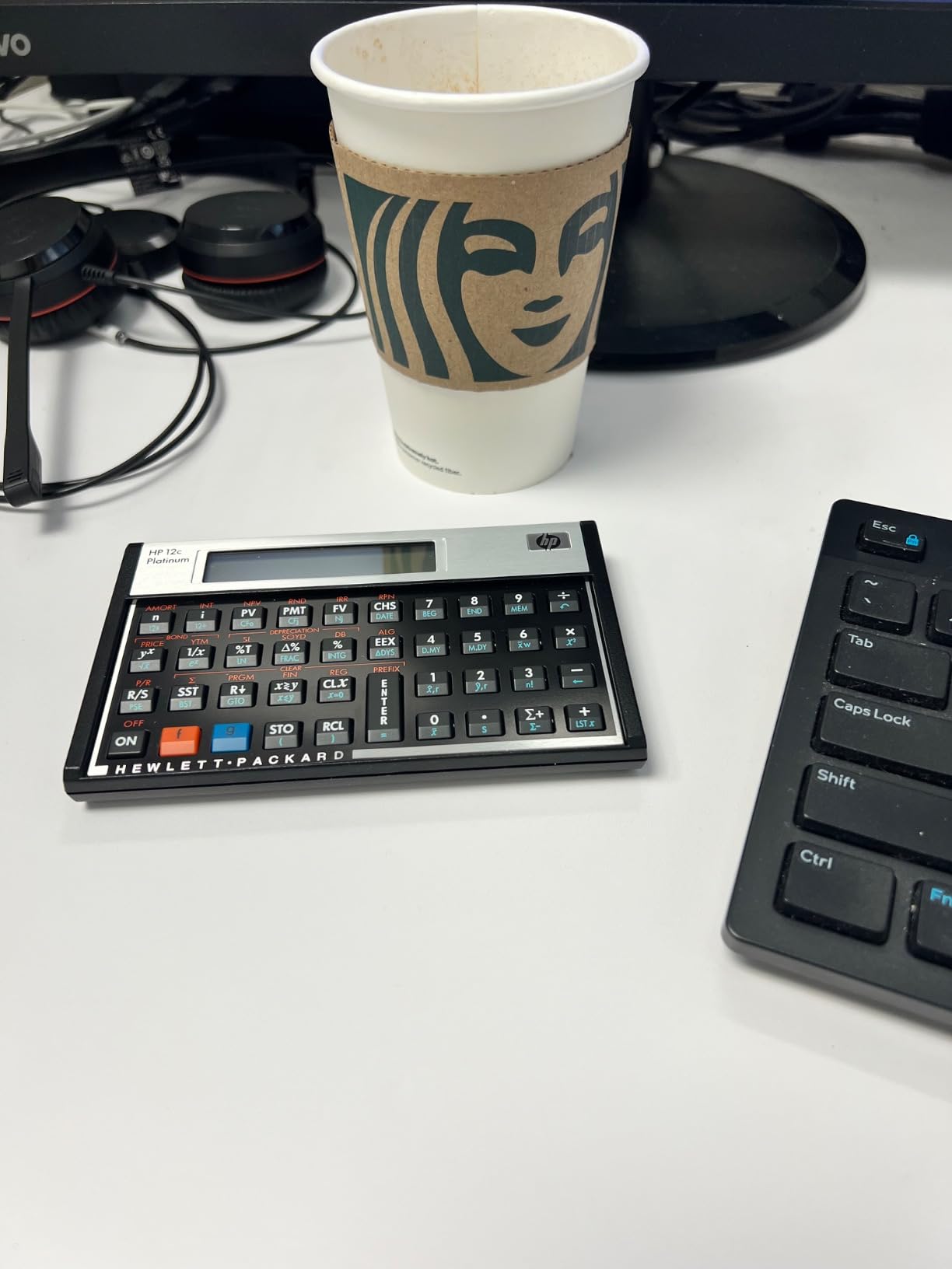 HP 12C Platinum Financial Calculator, 130+ Functions, RPN, Undo Key customer photo 1