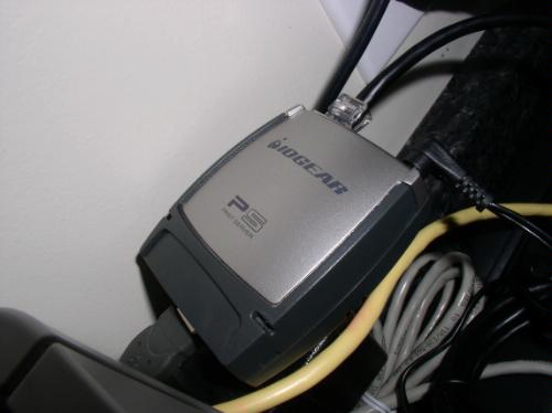 IOGEAR 1-Port USB 2.0 Print Server, GPSU21 customer photo 1