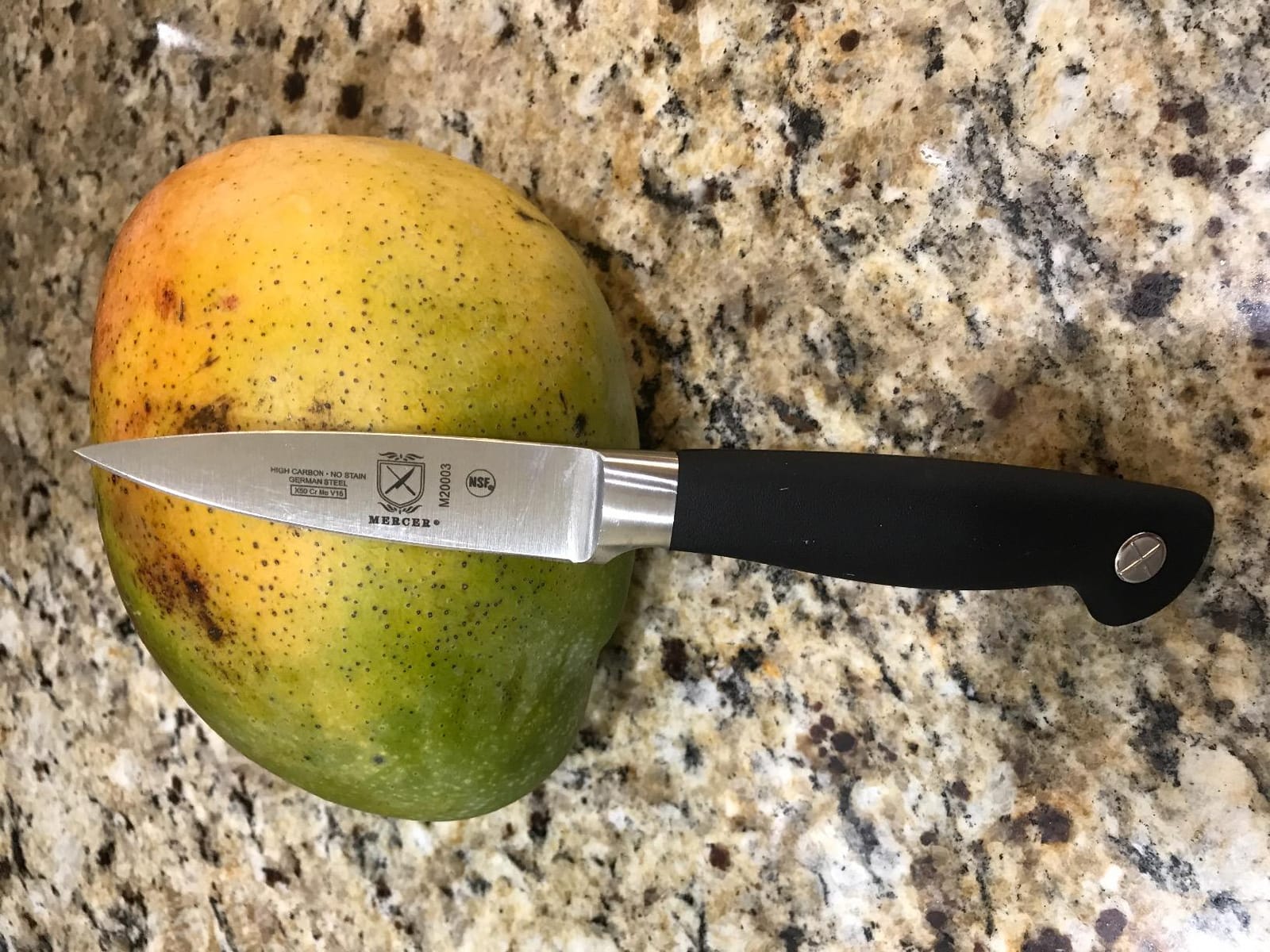 Mercer Culinary M20003 Genesis 3.5-Inch Paring Knife,Black customer photo 2