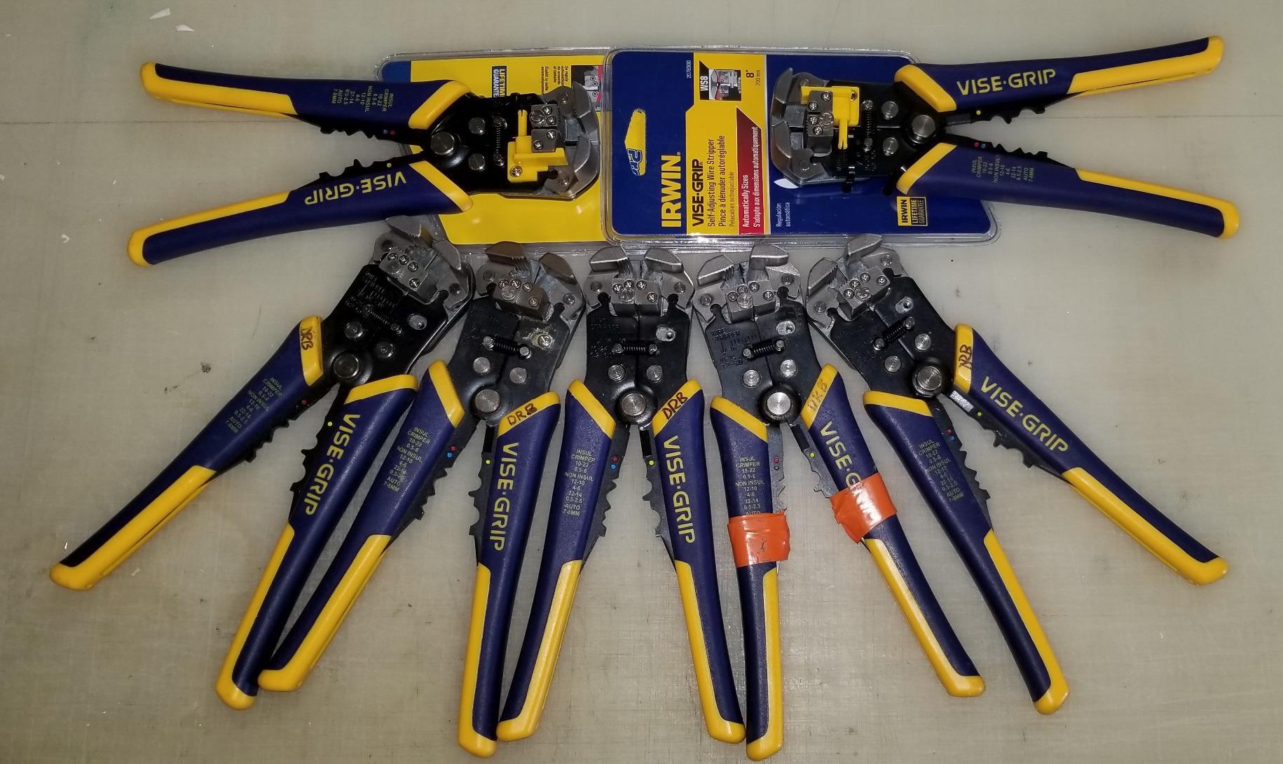 IRWIN Vise-Grip Wire Stripper, 2 Inch Jaw, Cuts 10-24 AWG, ProTouch for Comfort, Blue (2078300) customer photo 1