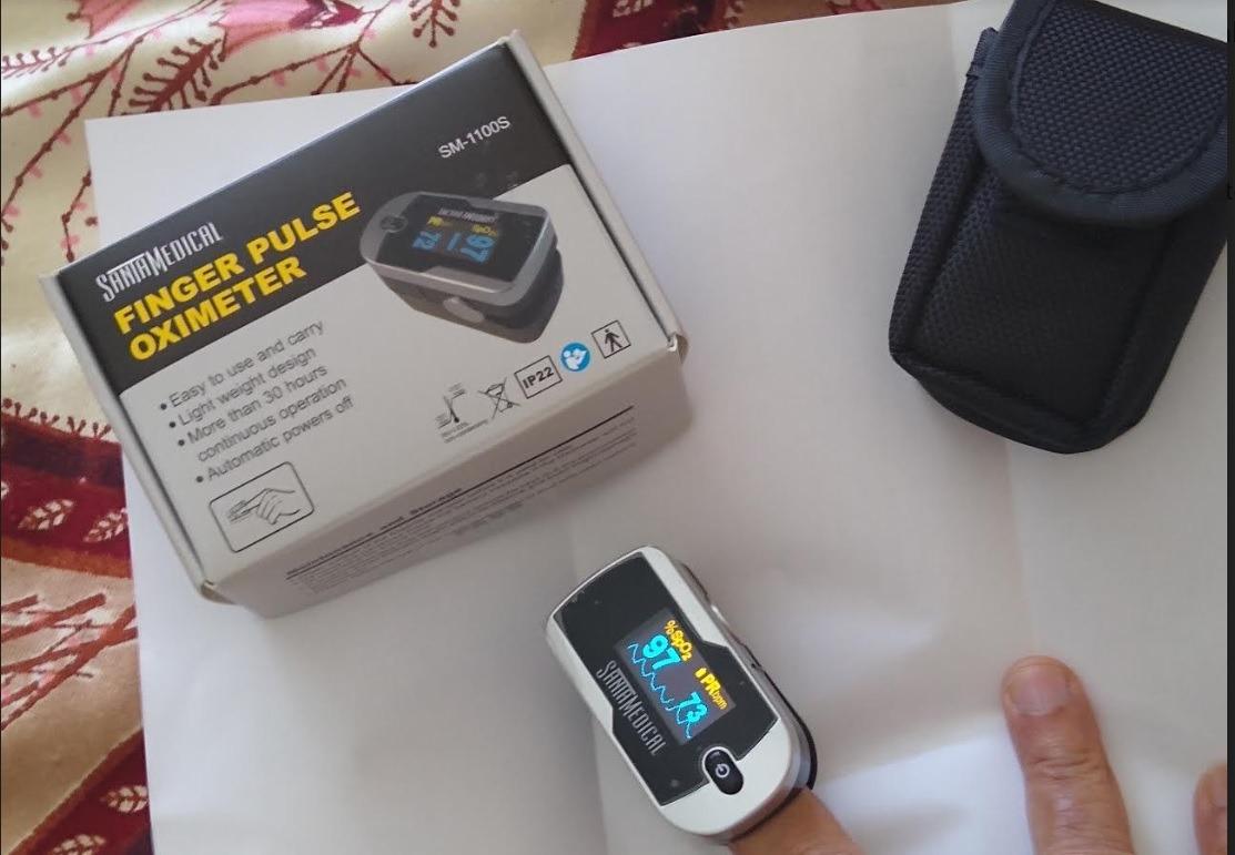 Santamedical Generation 2 Fingertip Pulse Oximeter with Lanyard customer photo 2