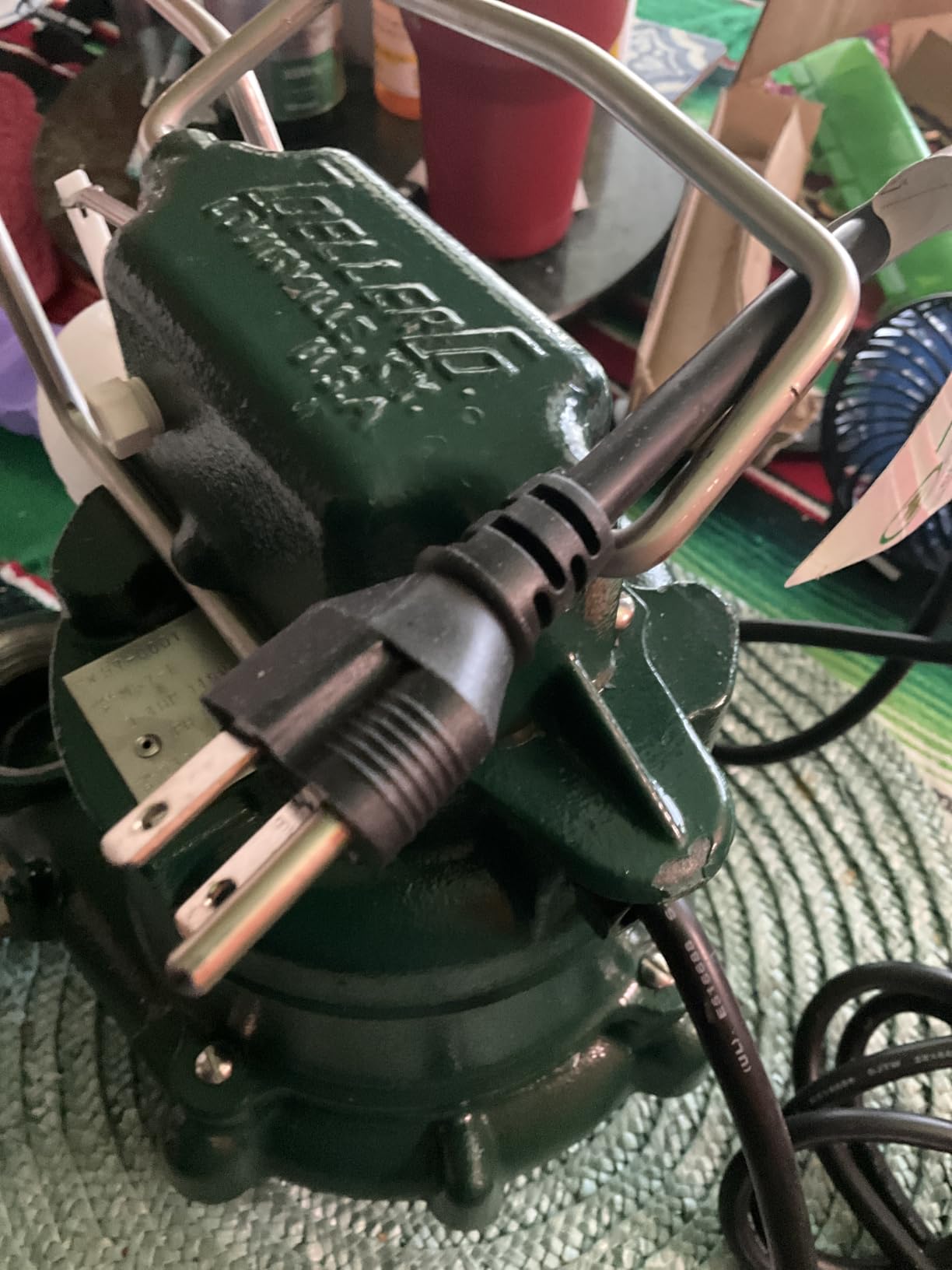 Zoeller M57 Mighty-Mate Submersible Sump Pump - 3/10 HP Cast Iron -115V customer photo 1