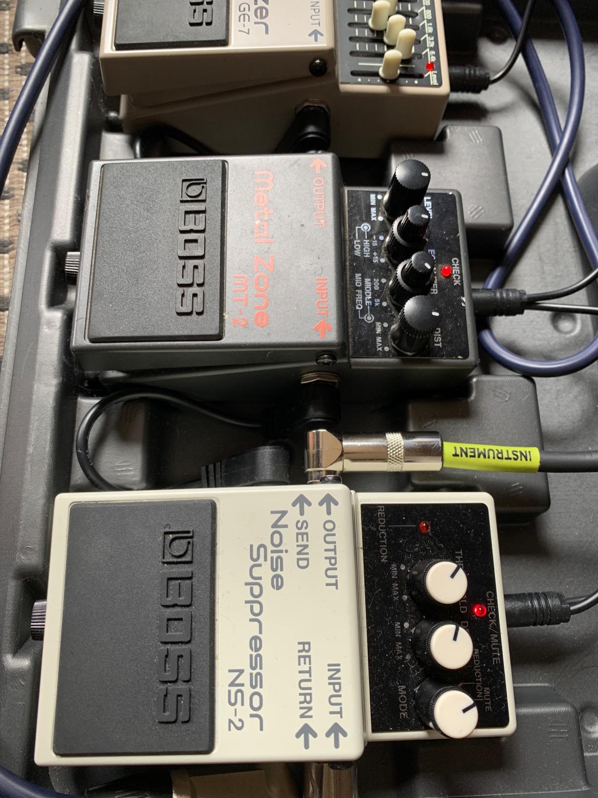 BOSS NS-2 Noise Suppressor Guitar Pedal customer photo 2