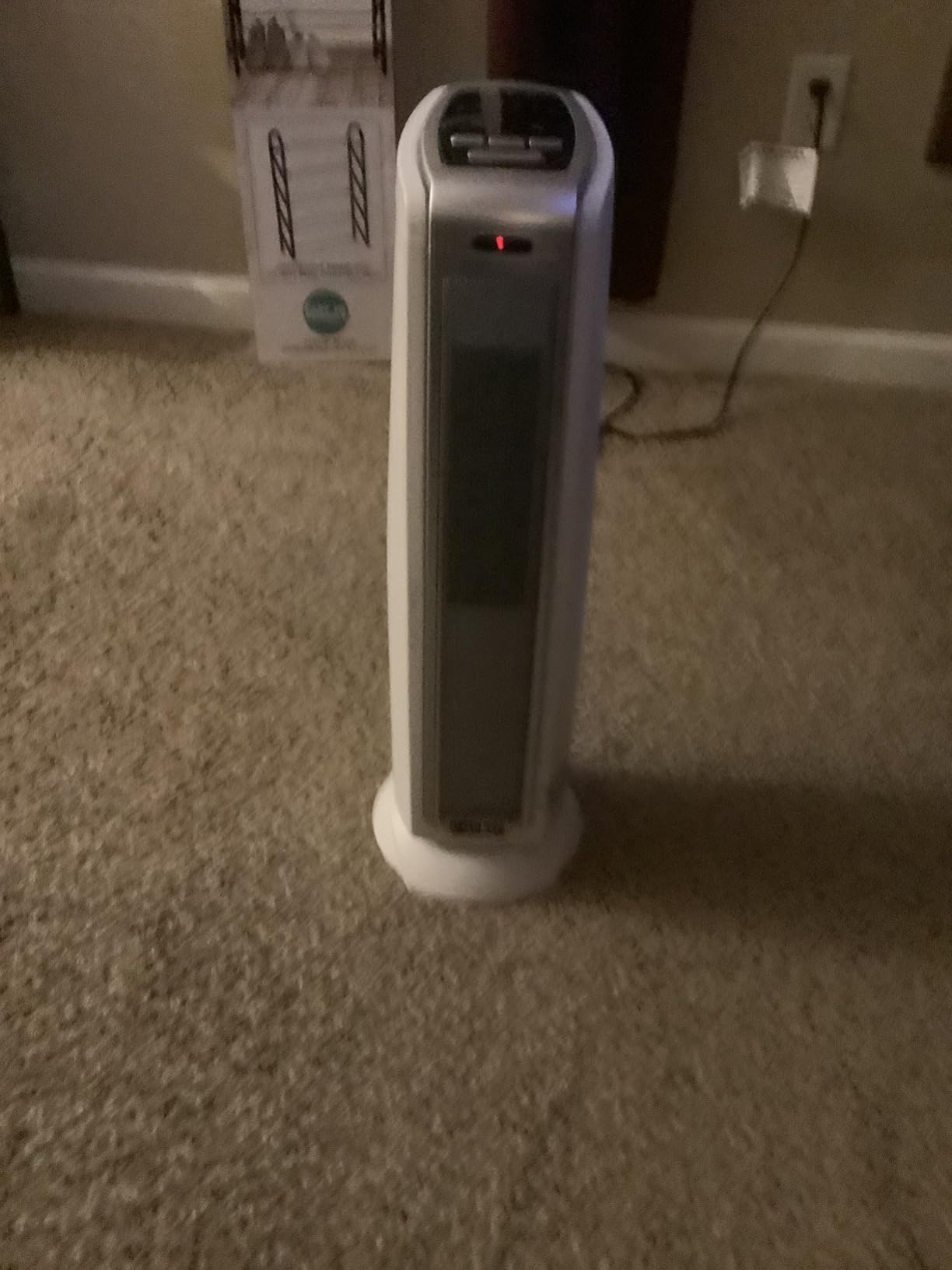 Lasko Oscillating Ceramic Tower Space Heater - 23” - 5775 - White customer photo 2