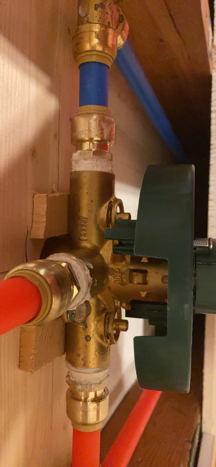 Moen PosiTemp Rough In Pressure Balancing Cycling Shower Valve with Stops, 2590 customer photo 2