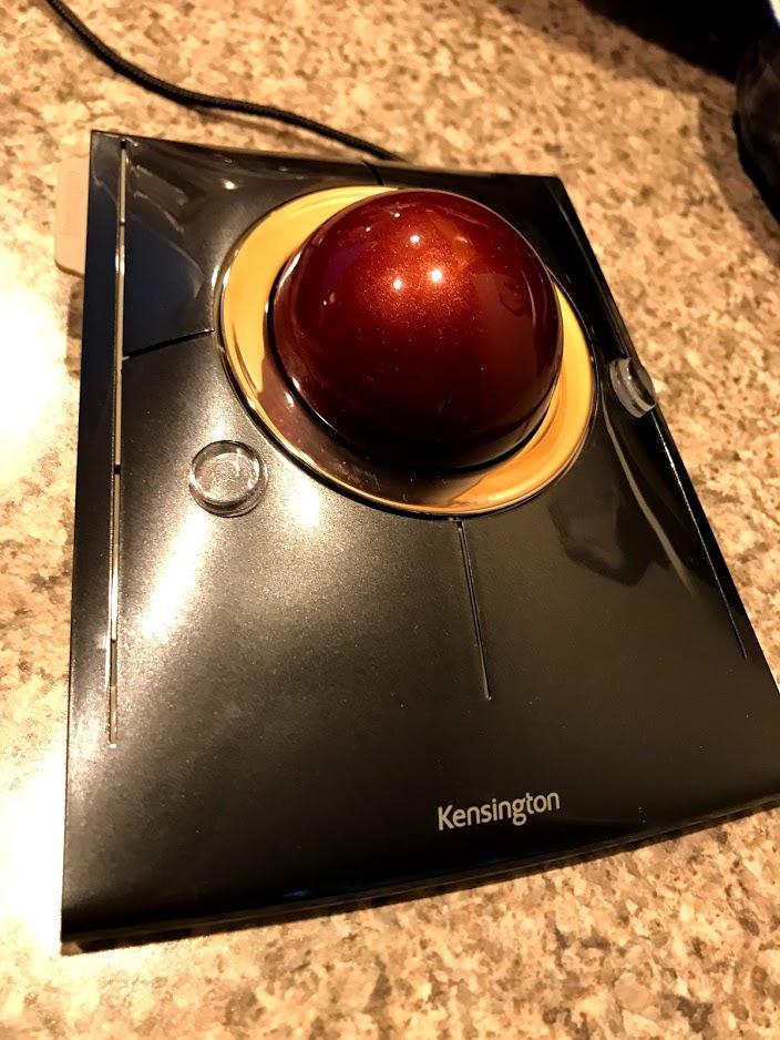 Kensington Wired SlimBlade Trackball Mouse (K72327U), Black customer photo 1