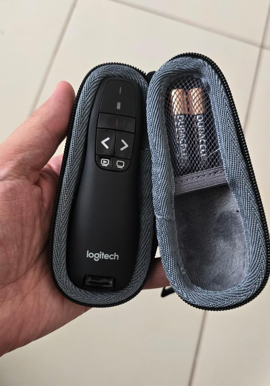 Logitech Wireless Presenter R400 USB A PowerPoint Clicker with Laser customer photo 1