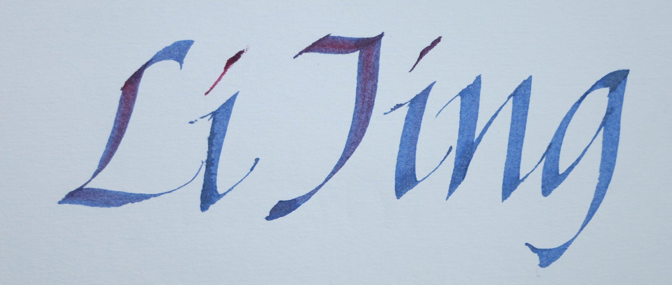 Pilot Parallel Calligraphy Pen Set, 2.4mm Nib with Black and Red Ink Cartridges (90051) customer photo 2