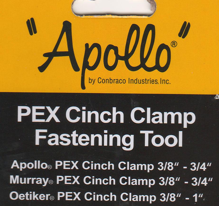 Apollo PEX 69PTKG1096 3/8-inch - 1-inch Stainless Steel Pinch Clamp Tool customer photo 2