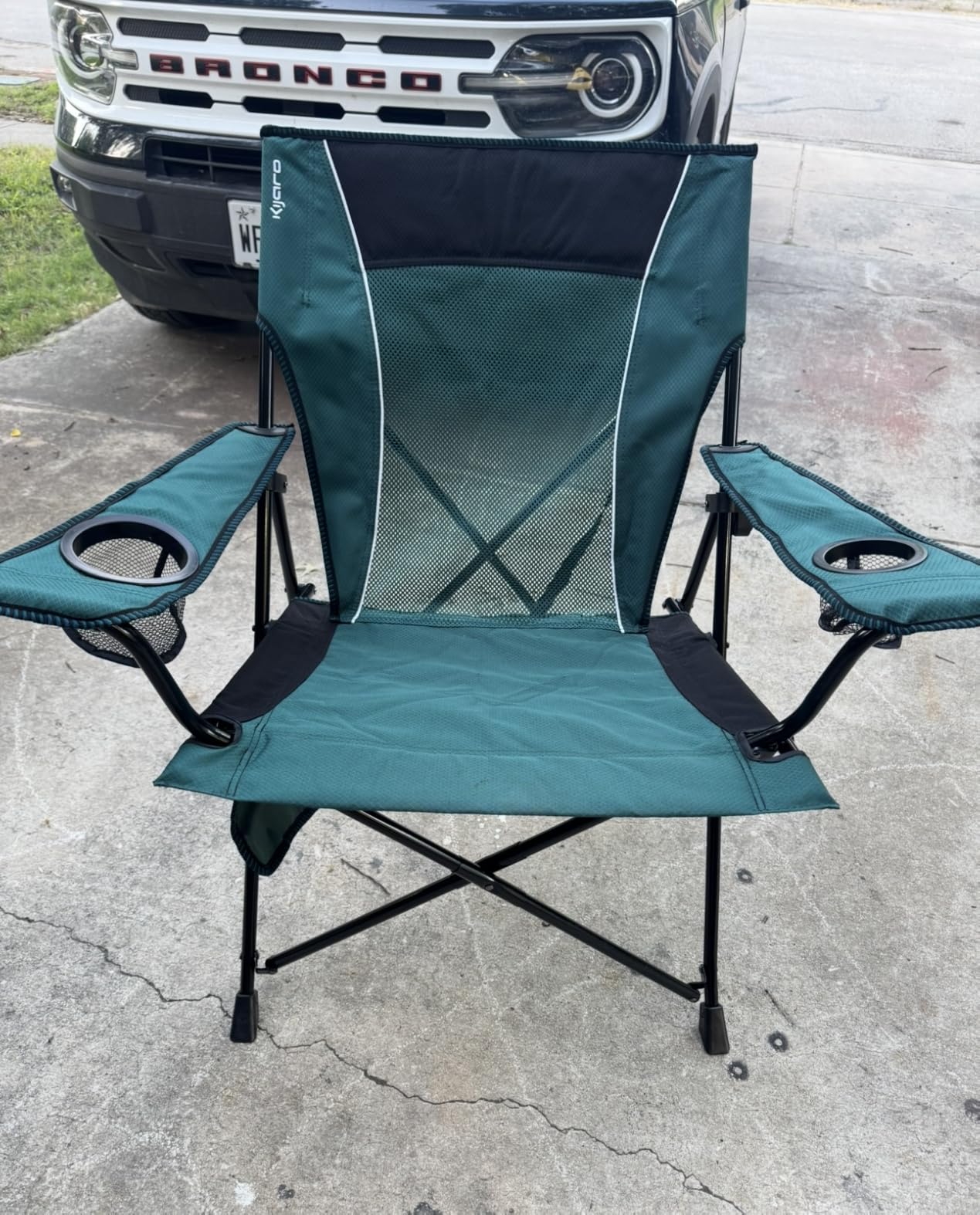 Kijaro Dual Lock Chair Color: Victoria Desert Orange | Dual Lock Technology customer photo 1