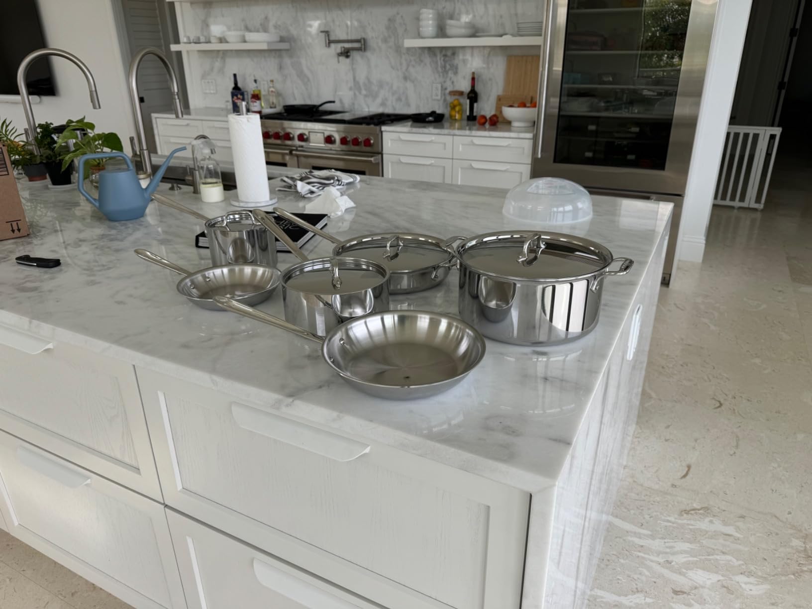 All-Clad D3® Stainless Steel Cookware Set, 10-Piece, Made in the USA customer photo 1