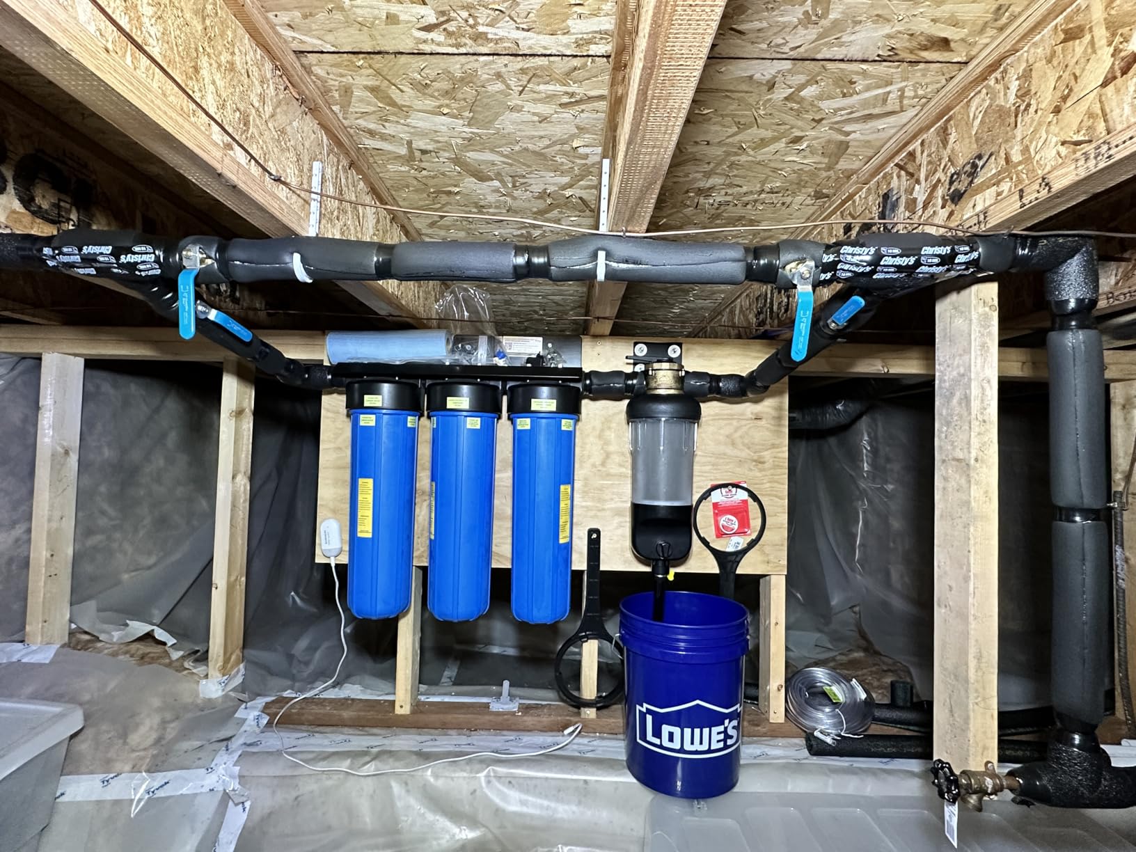 iSpring RCC1UP-AK, 100 GPD 7-Stage Reverse Osmosis Under Sink Water Filtration System with Boost Pump, Alkaline Remineralization and UV Filter, Patented Top-Mounted Faucet Design for Easy Installation customer photo 1