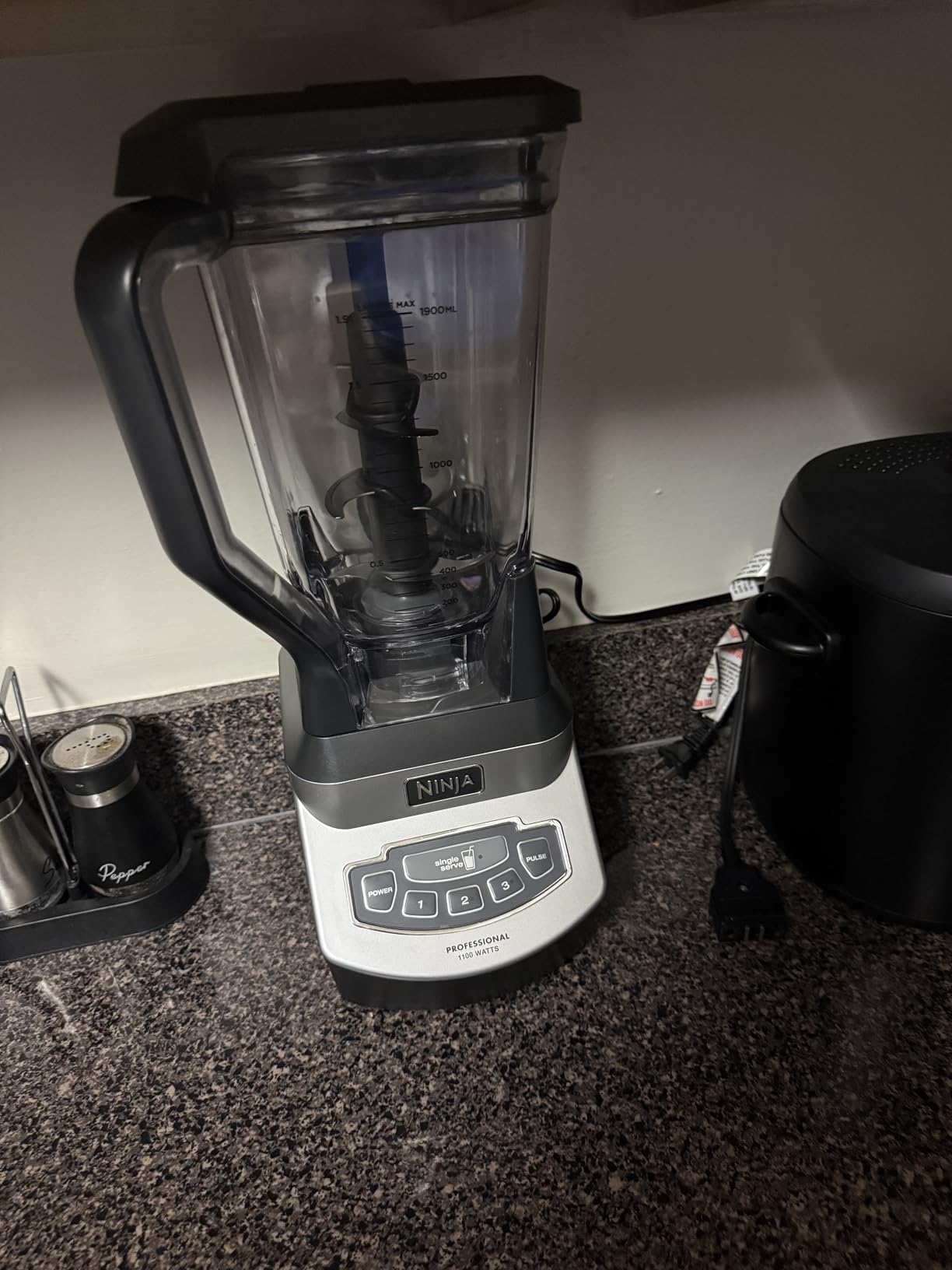 Ninja BL660 Professional Compact Smoothie & Food Processing Blender, 1100-Watts, 3 Functions -for Frozen Drinks, Smoothies, Sauces, & More, 72-oz.* Pitcher, (2) 16-oz. To-Go Cups & Spout Lids, Gray customer photo 2