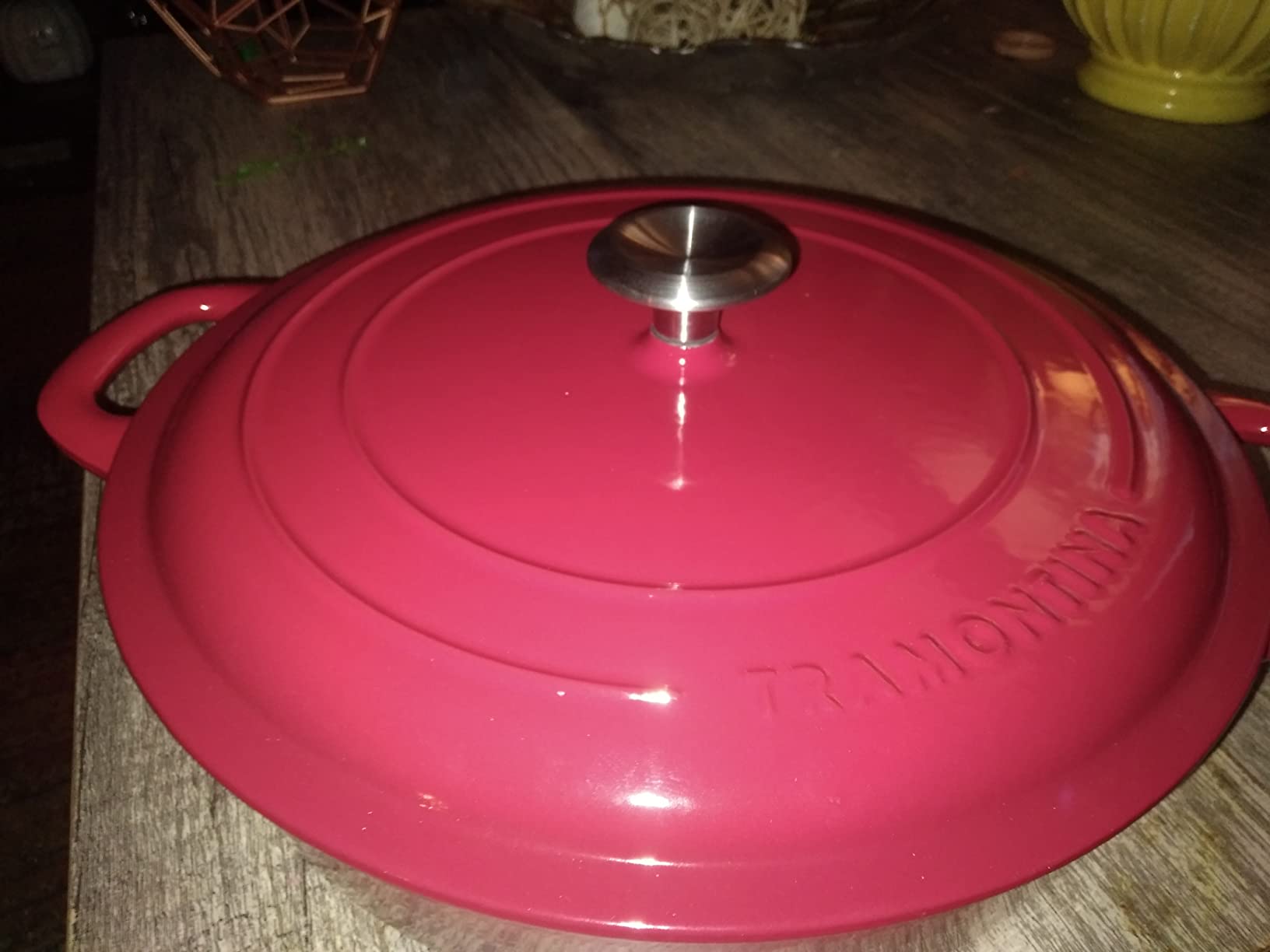 Tramontina Bestow Enameled Cast Iron 5.5-Qt Round Dutch Oven Pot with Lid customer photo 2