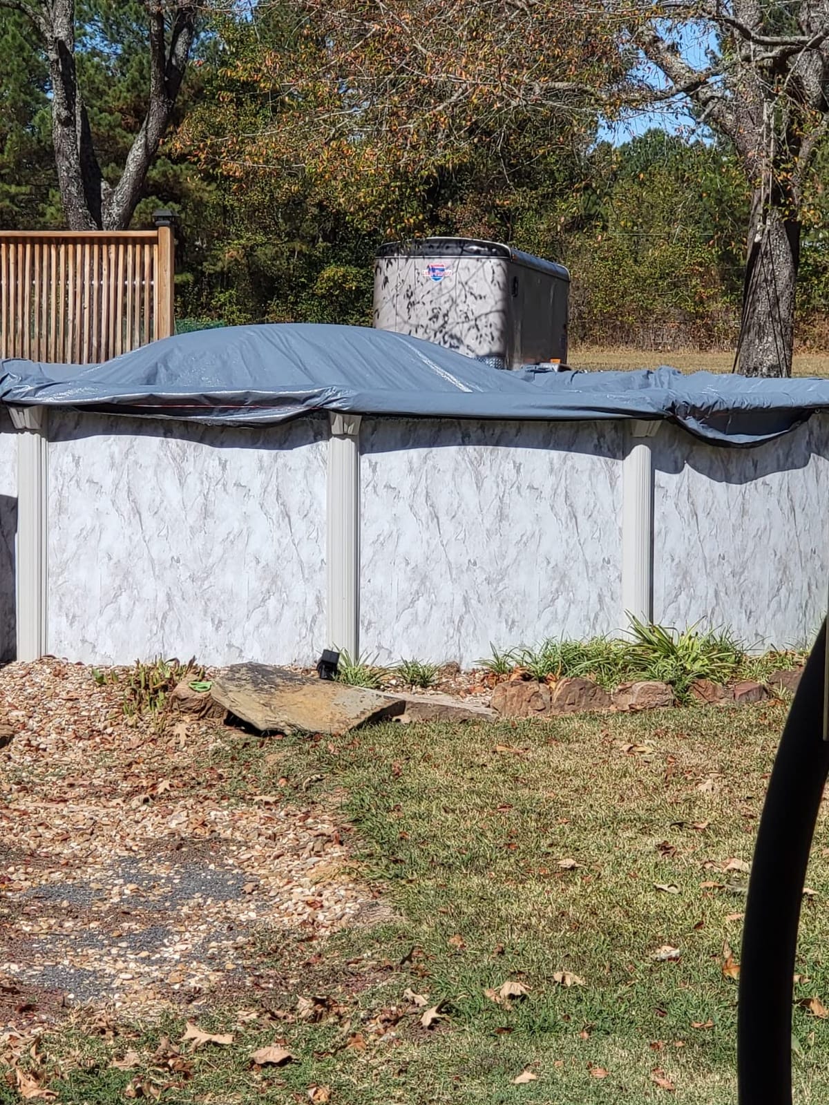 Robelle 33 ft Industrial Ultra Winter Pool Cover for Above Ground Pools customer photo 2