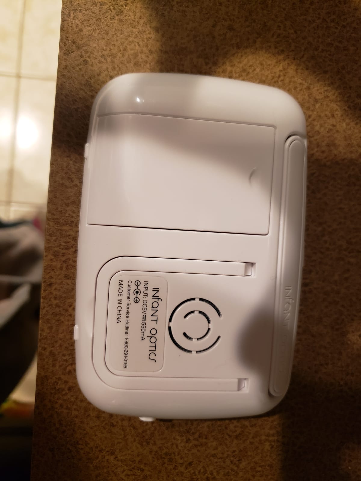Infant Optics DXR-8 480p Video Baby Monitor, Non-WiFi Hack-Proof FHSS Connection, Interchangeable Lenses, Pan Tilt Zoom, LED Sound Bar, Night Vision, and Two-Way Talk. customer photo 1