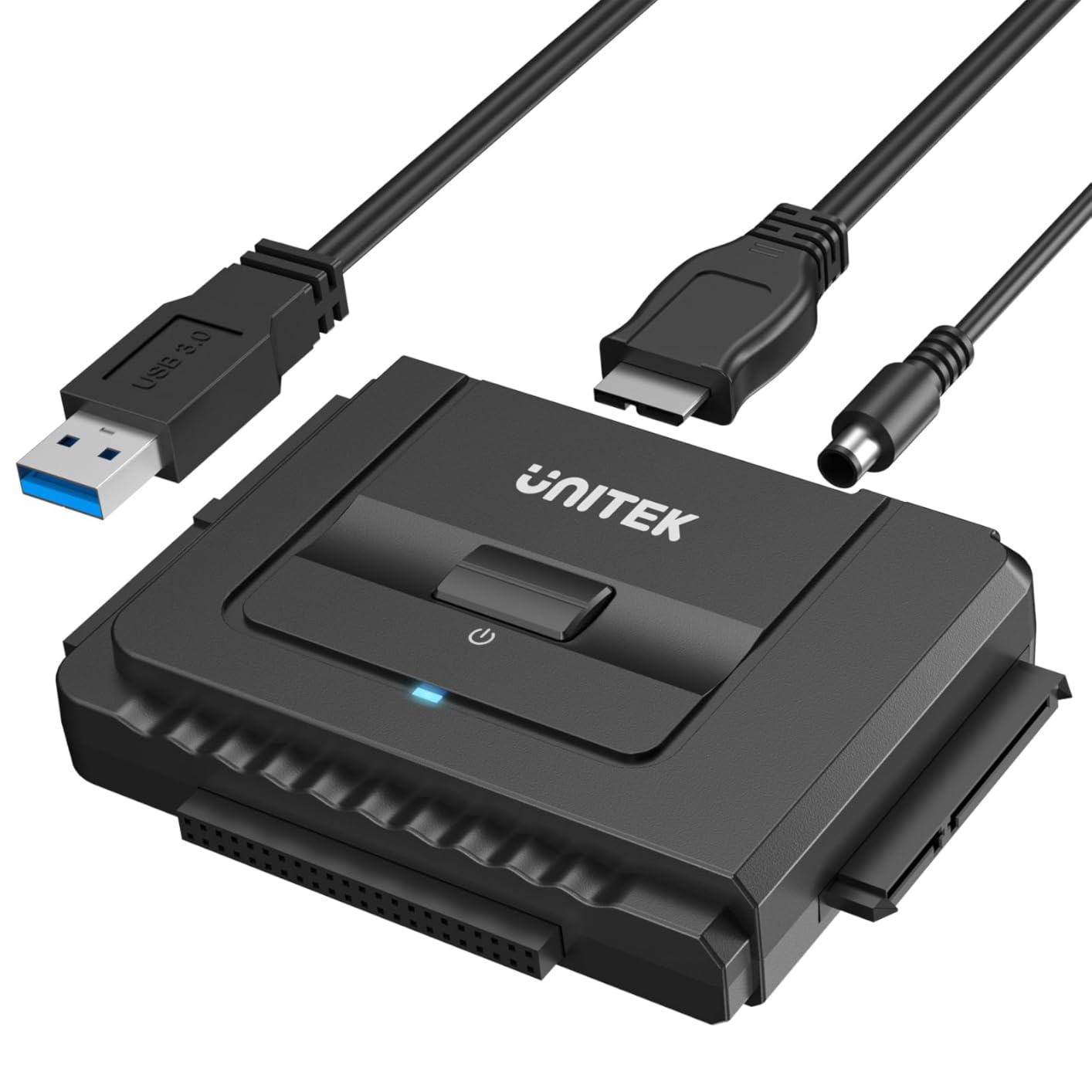 Unitek USB 3.0 IDE/SATA Adapter, Dual-Drive, for 2.5/3.5