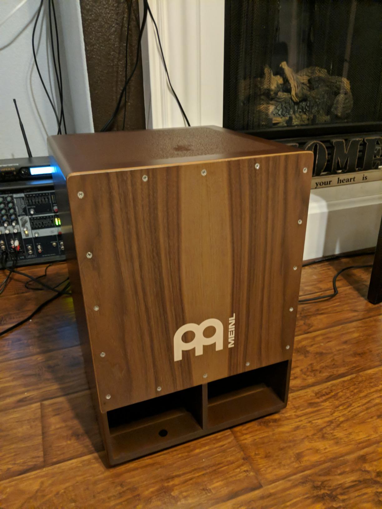 Meinl Percussion Bass Cajon — Subwoofer Snare Sit-On Box Drum customer photo 1
