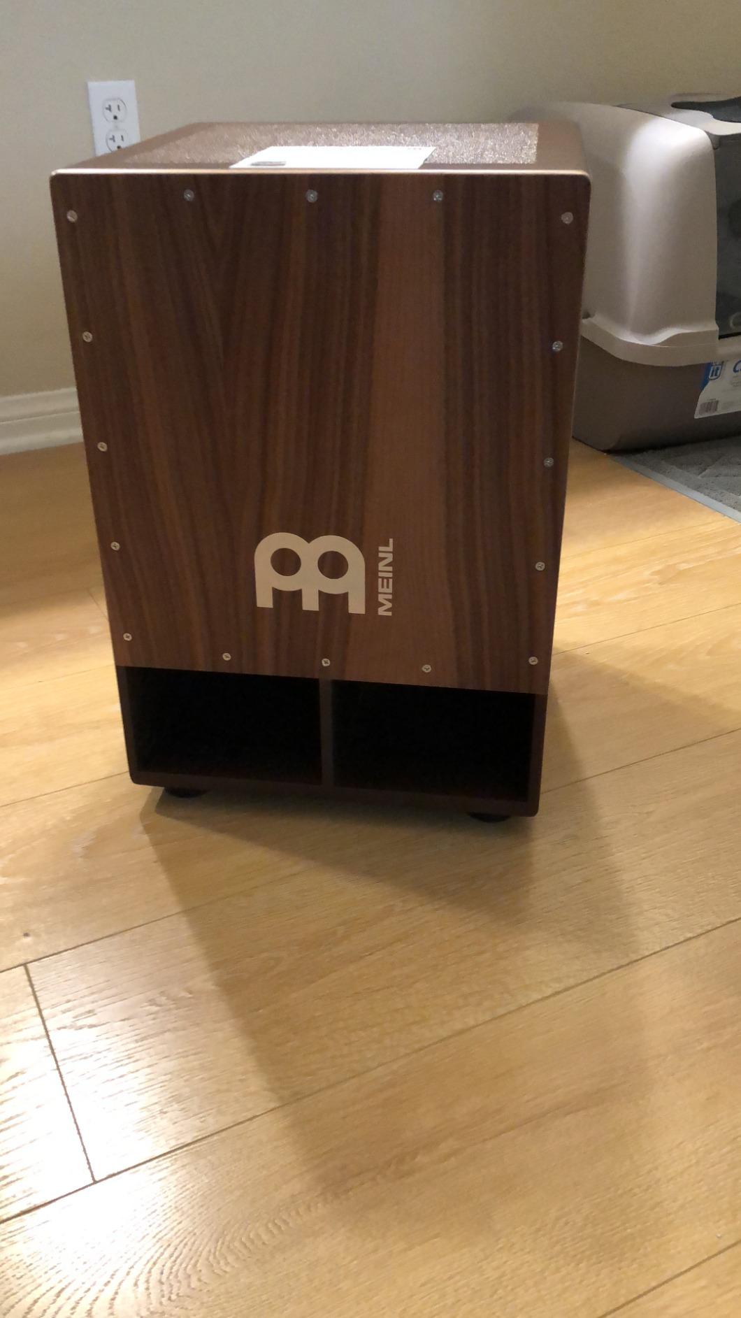 Meinl Percussion Bass Cajon — Subwoofer Snare Sit-On Box Drum customer photo 2
