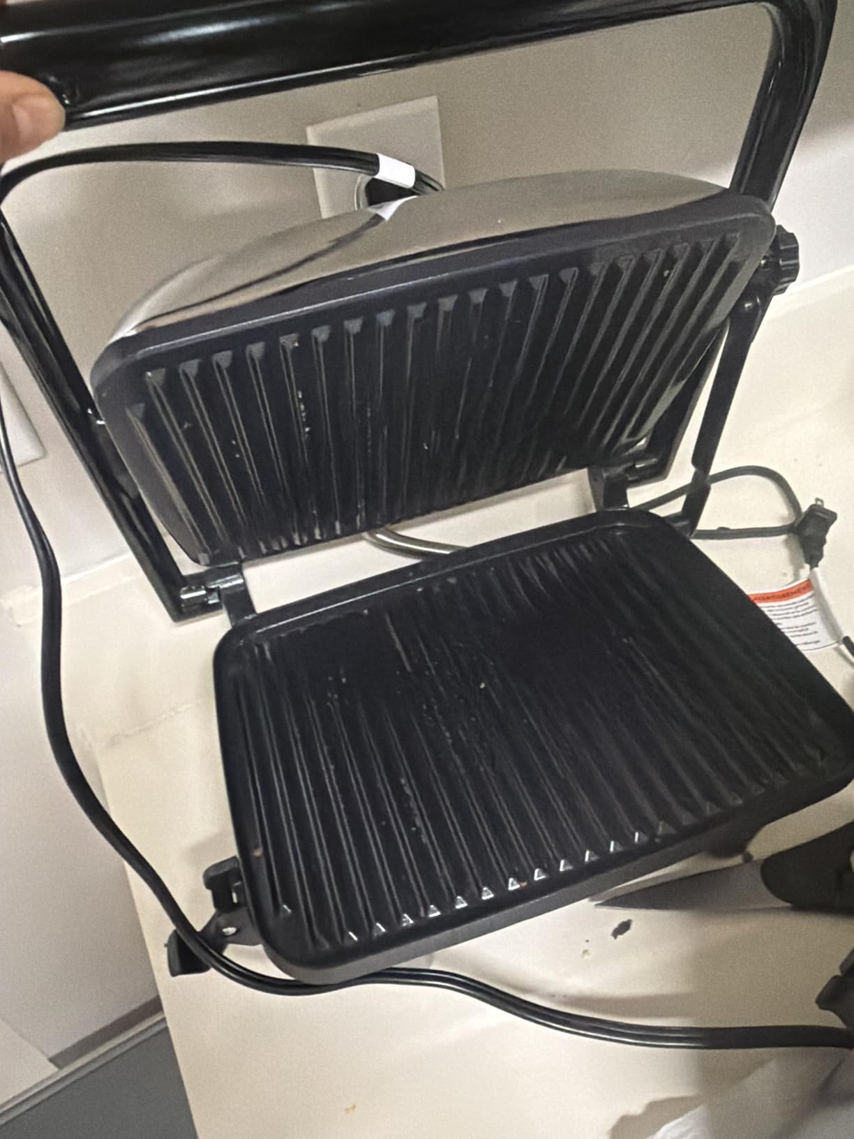 Hamilton Beach Panini Press, Sandwich Maker & Electric Indoor Grill customer photo 1