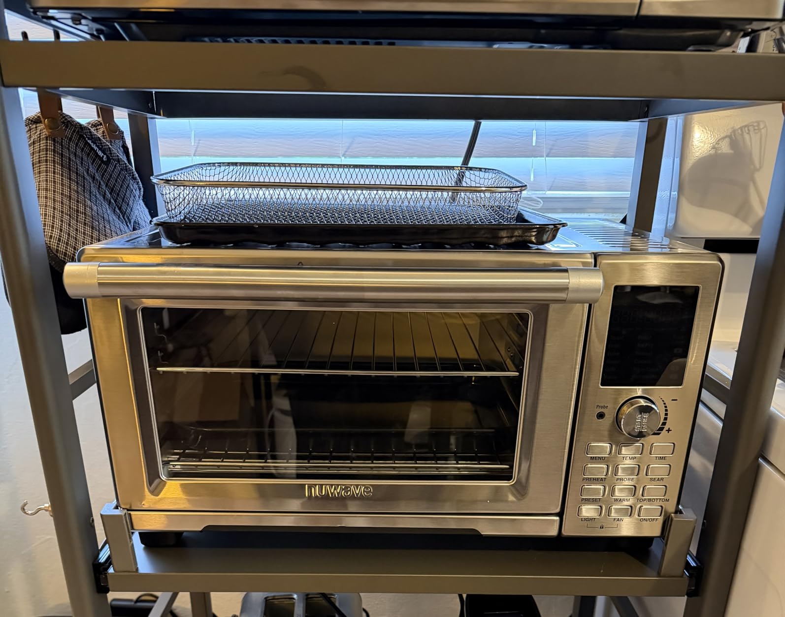 Nuwave Bravo 30 QT Smart Air Fryer Toaster Oven, 2026 New Convection System customer photo 2