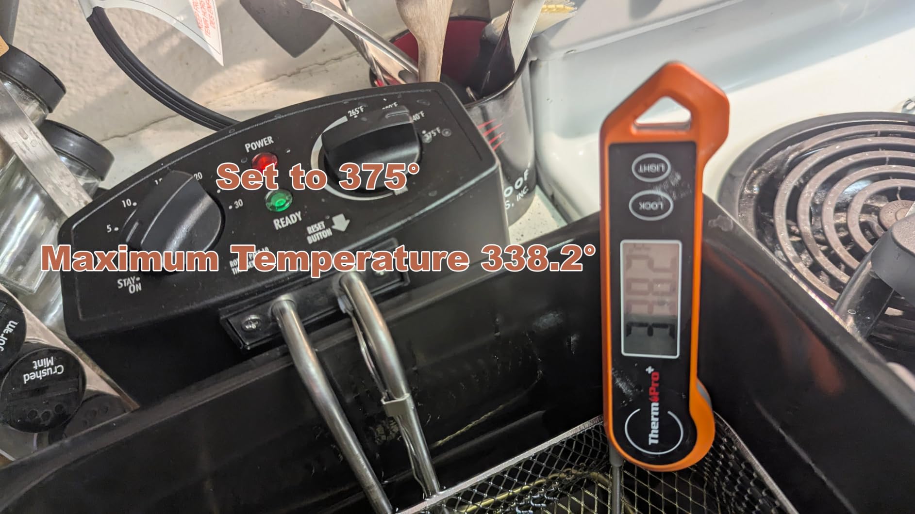 Hamilton Beach Professional Style Electric Deep Fryer With 3 Baskets customer photo 2