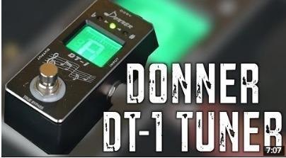 Donner Tuner Pedal, Dt-1 Chromatic Guitar Tuner Pedal with Pitch Indicator for Electric Guitar and Bass True Bypass customer photo 2