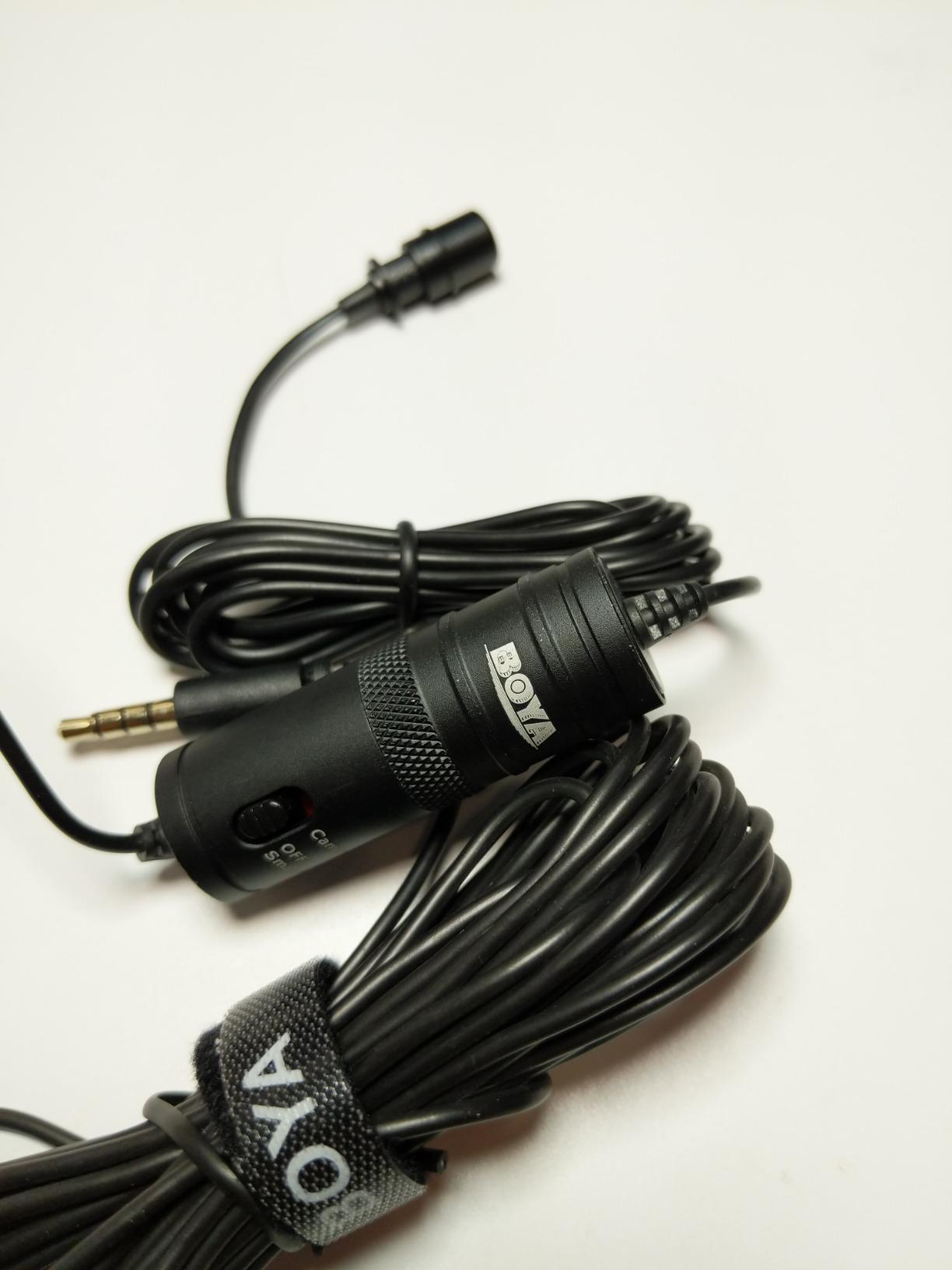 BOYA by M1 Collar Microphone for Smartphones Canon Nikon DSLR Cameras Camcorders Audio Recorder PC customer photo 1