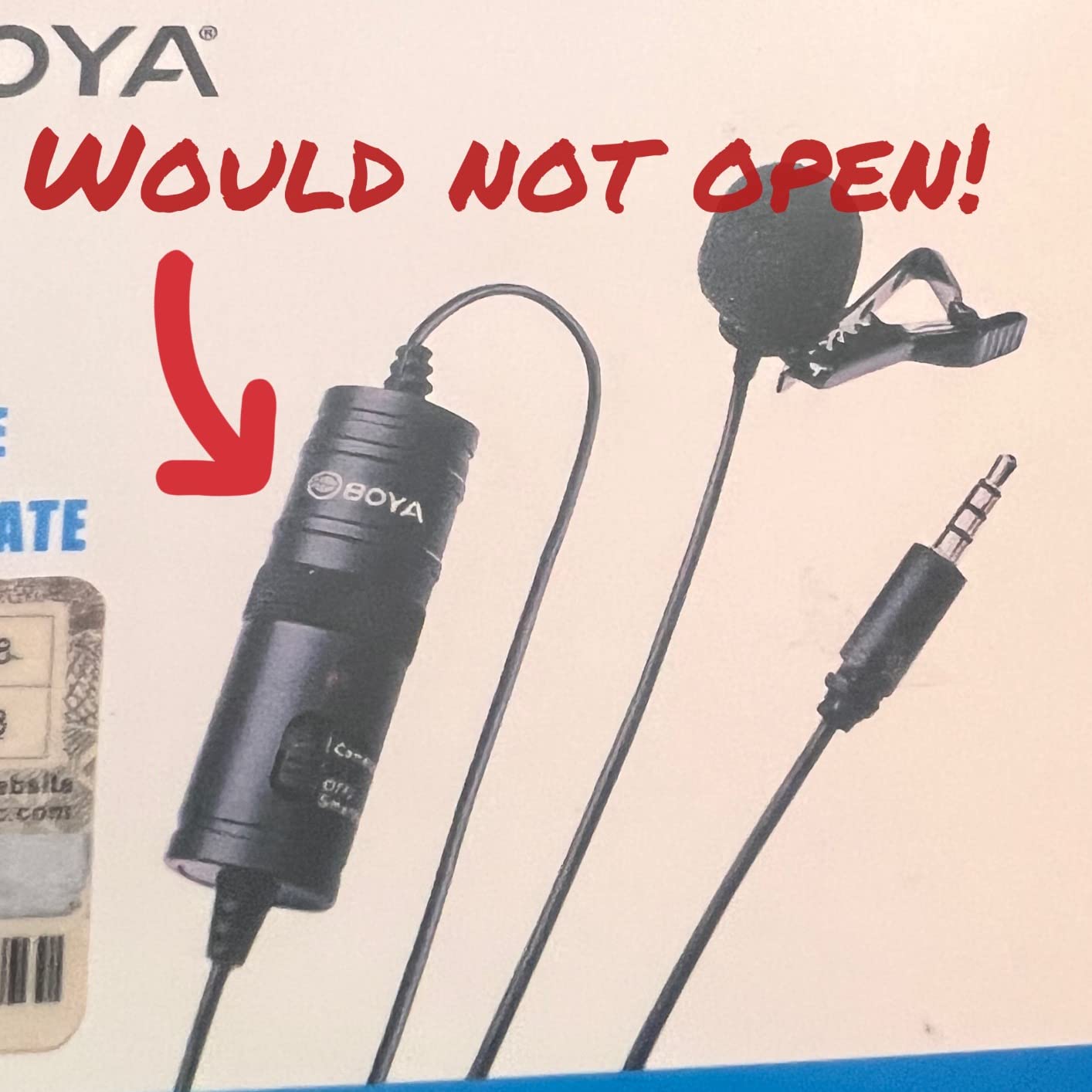 BOYA by M1 Collar Microphone for Smartphones Canon Nikon DSLR Cameras Camcorders Audio Recorder PC customer photo 2
