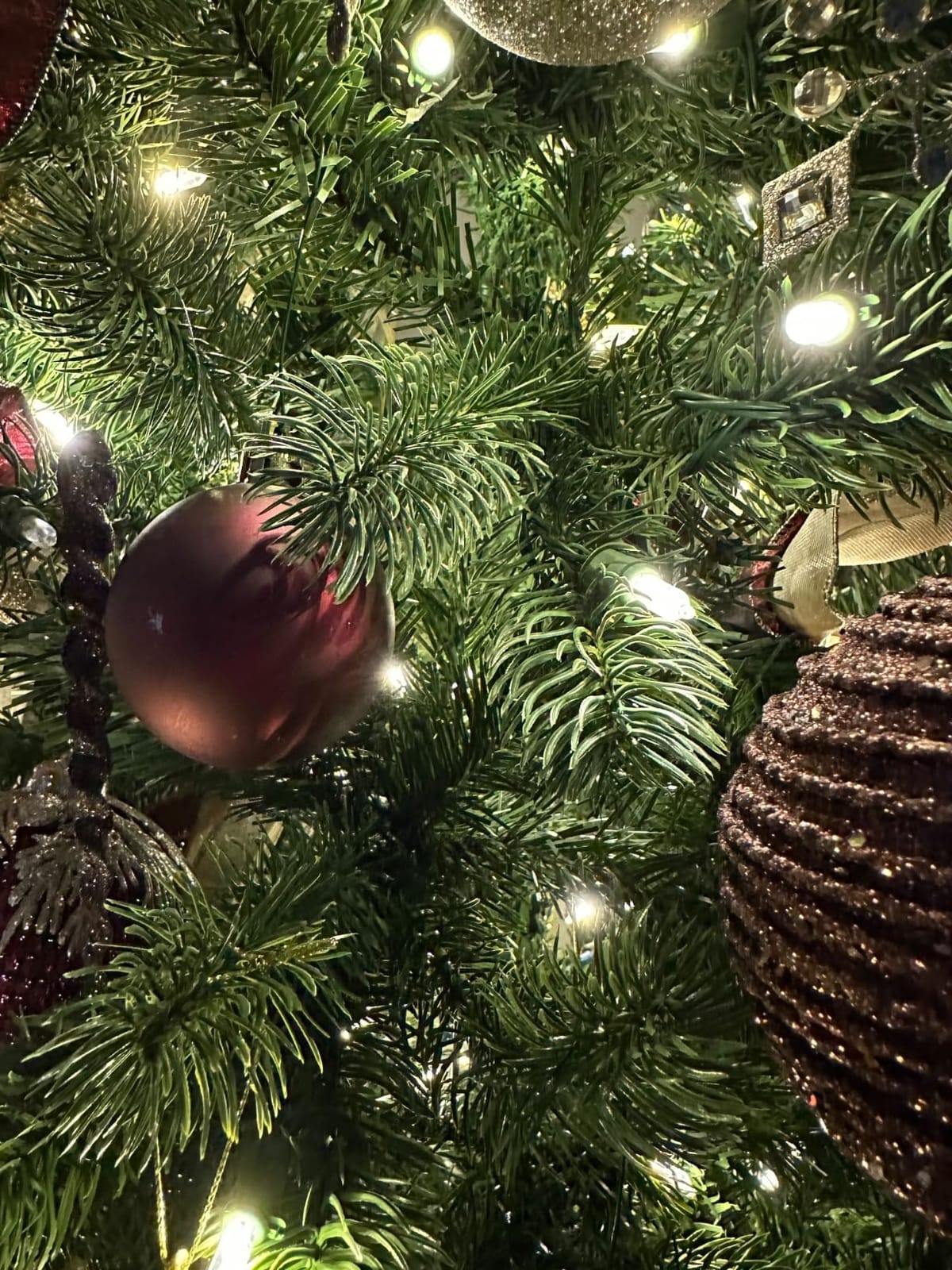 National Tree Company 7.5ft Pre-Lit Downswept Douglas Fir Christmas Tree customer photo 1