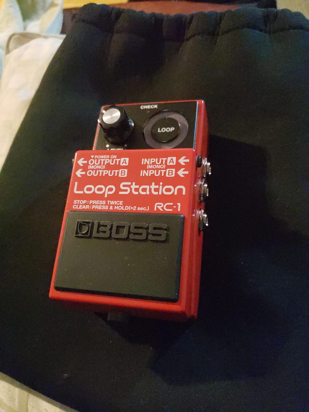 BOSS RC-1 Loop Station Pedal customer photo 2