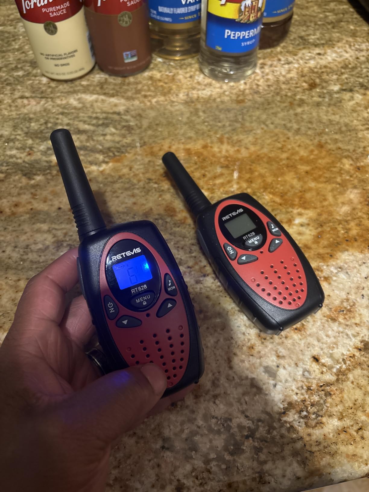 Retevis RT628 Walkie Talkies for Kids, Toys for 6-12 Year Old Girls Boys | Outdoor Camping Hiking Games, Birthday Gift, Kids Walkie Talkies Easy to Use, Keypad Lock, 22 Channels 2 Way Radio Toy customer photo 2
