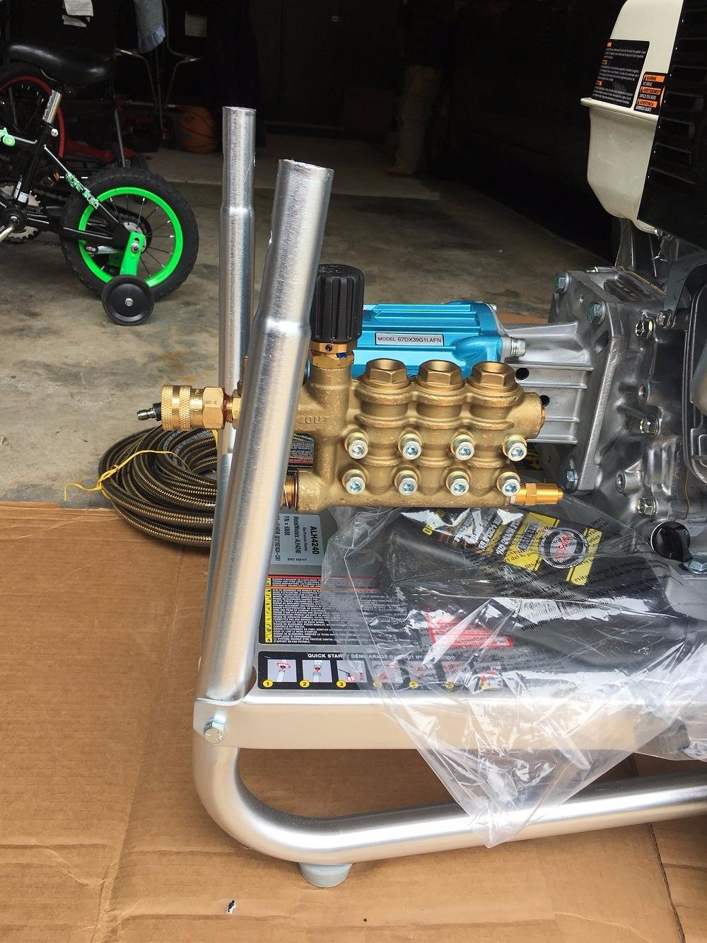 Simpson Aluminum Series 4200 PSI Gas Pressure Washer, 2.5 GPM, Honda GX390 customer photo 2