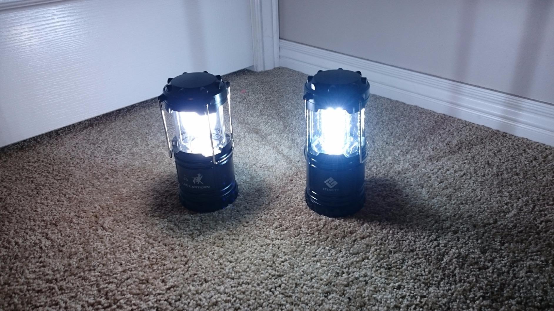 Etekcity LED Camping Lanterns, Battery Operated, 2 Pack customer photo 2