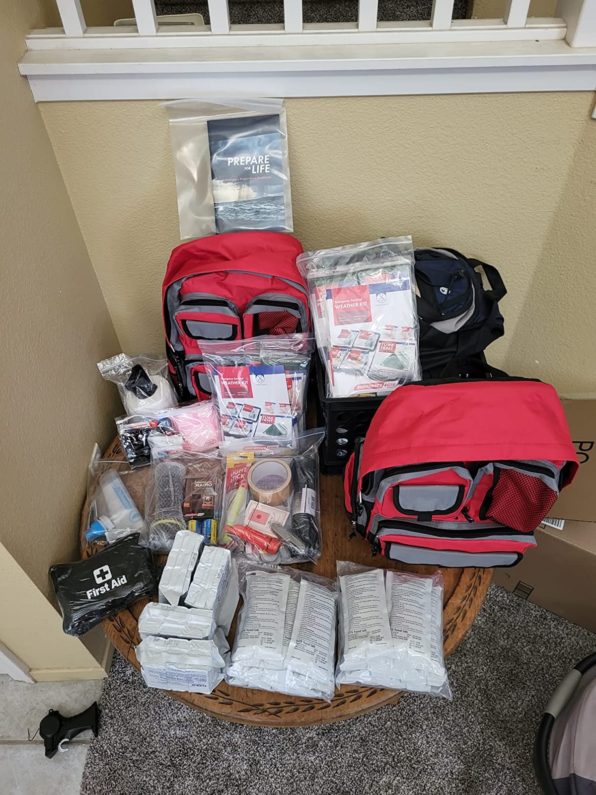Family Emergency Kit | All-in-one Survival Kit Backpack for Earthquake, Flood, Disaster Relief, Civil Unrest & Outdoor - Survival Bag & Emergency Preparedness Kit for Families customer photo 1