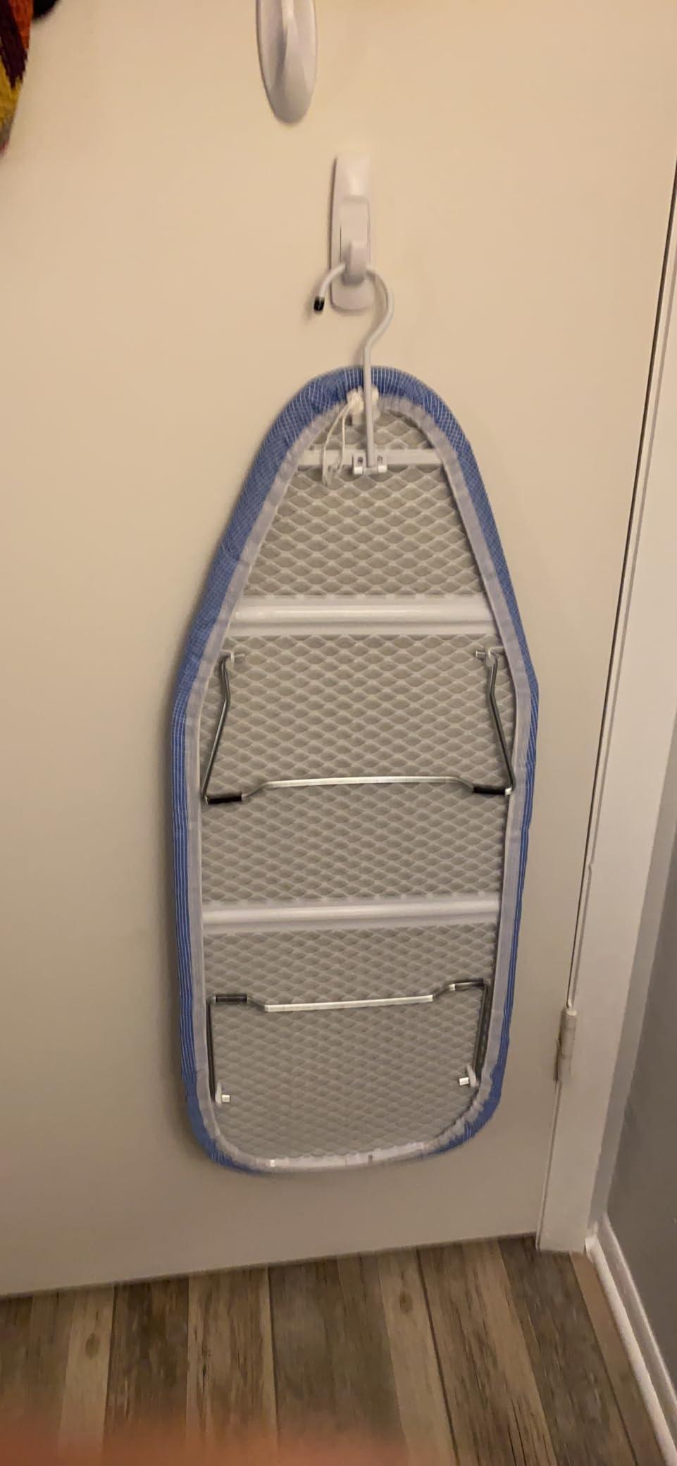 Whitmor Tabletop Ironing Board - Scorch Resistant Cover - Blue customer photo 1
