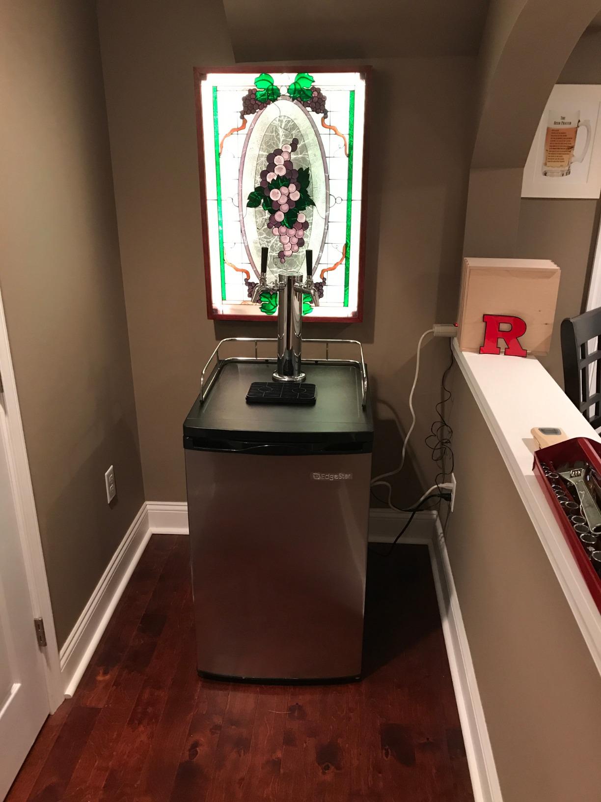 EdgeStar BR2001BL Ultra Low Temp Refrigerator for Kegerator Conversion customer photo 1