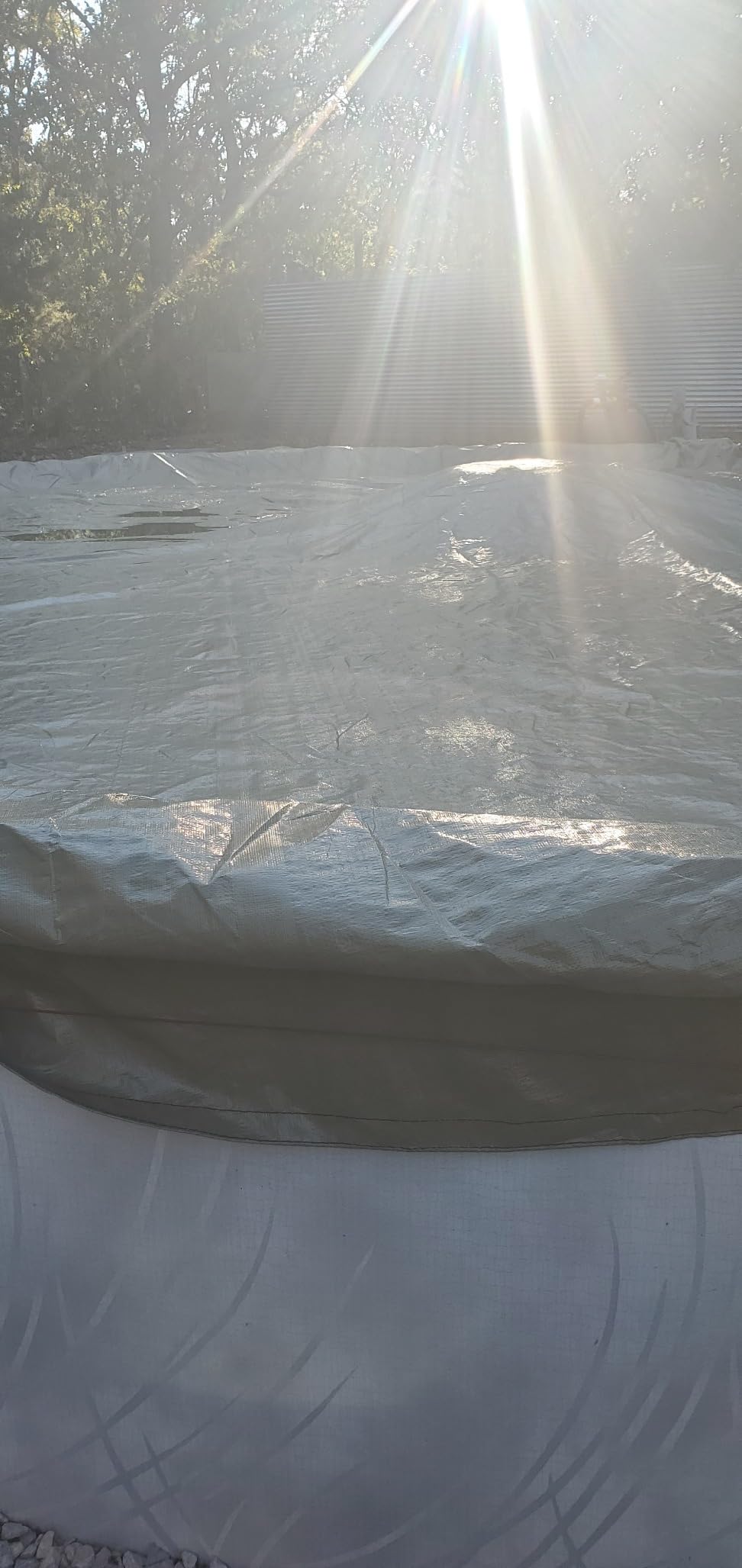 Pool Mate 24 ft Extra Strength Platinum Pool Cover for Above Ground Pools customer photo 1