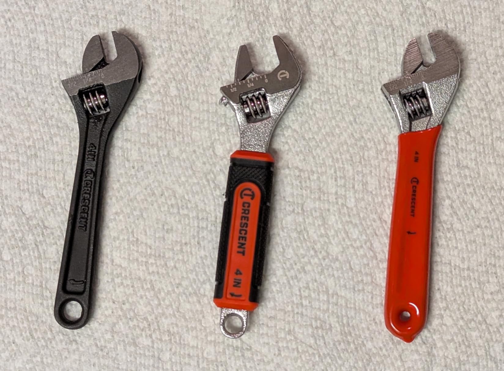 Crescent 3 Piece Adjustable Cushion Grip Wrench Set 6