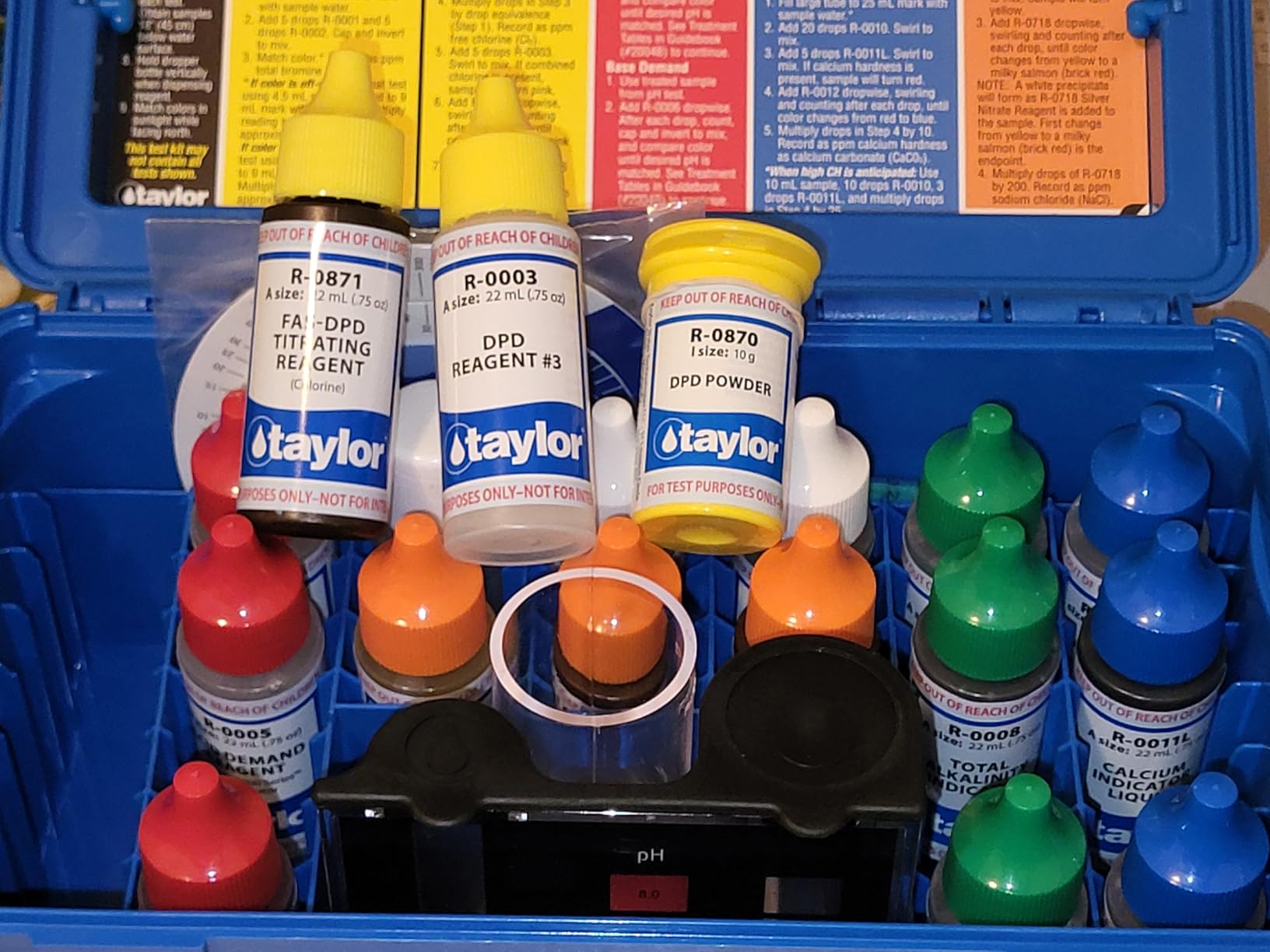 Taylor Technologies K-2006-SALT FAS-DPD, 9-in-1 Saltwater Pool Test Kit customer photo 2