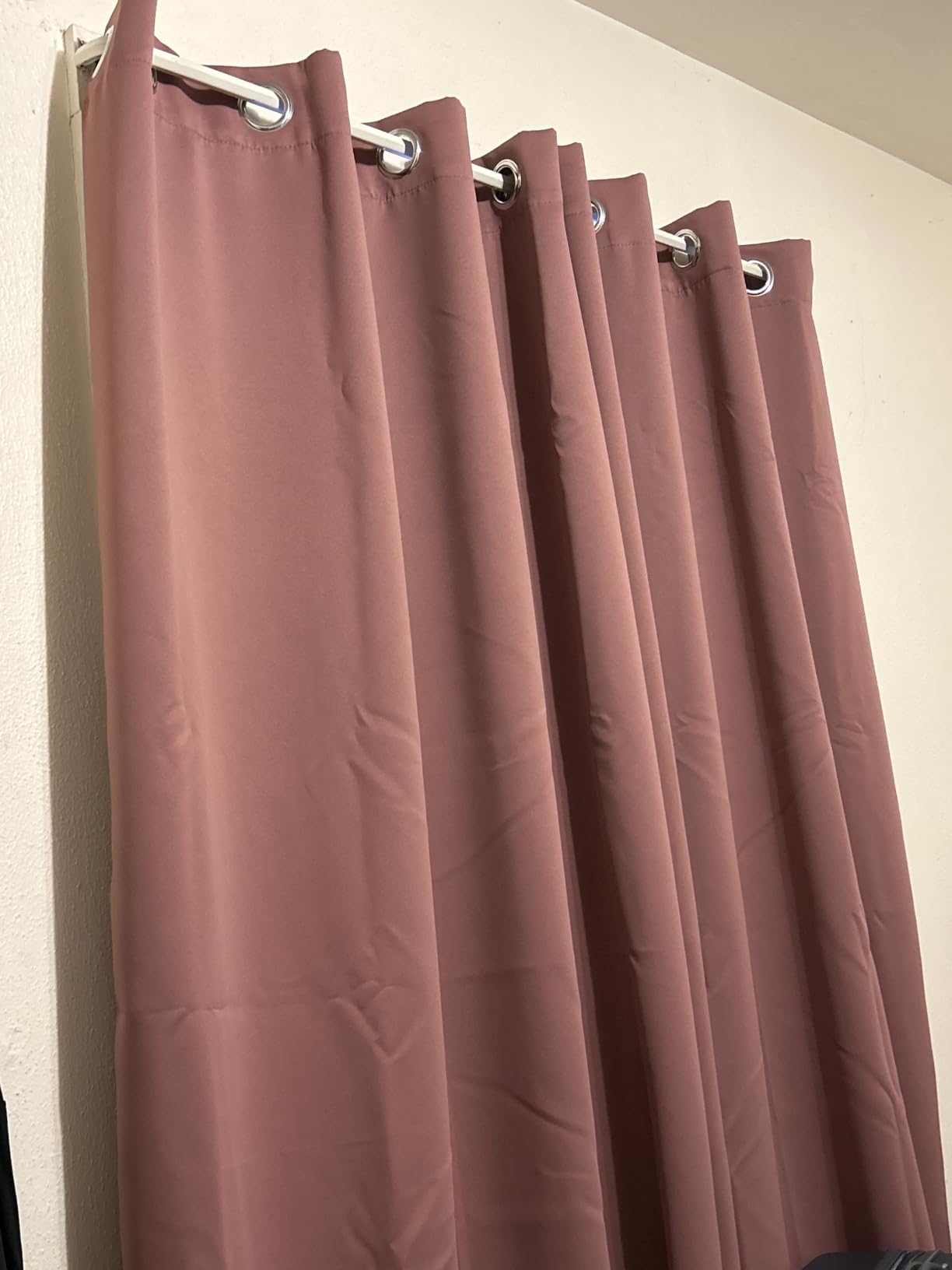 NICETOWN Black Out Curtains for Bedroom 84 Inches Long, W52xL84, 2 Panels customer photo 1