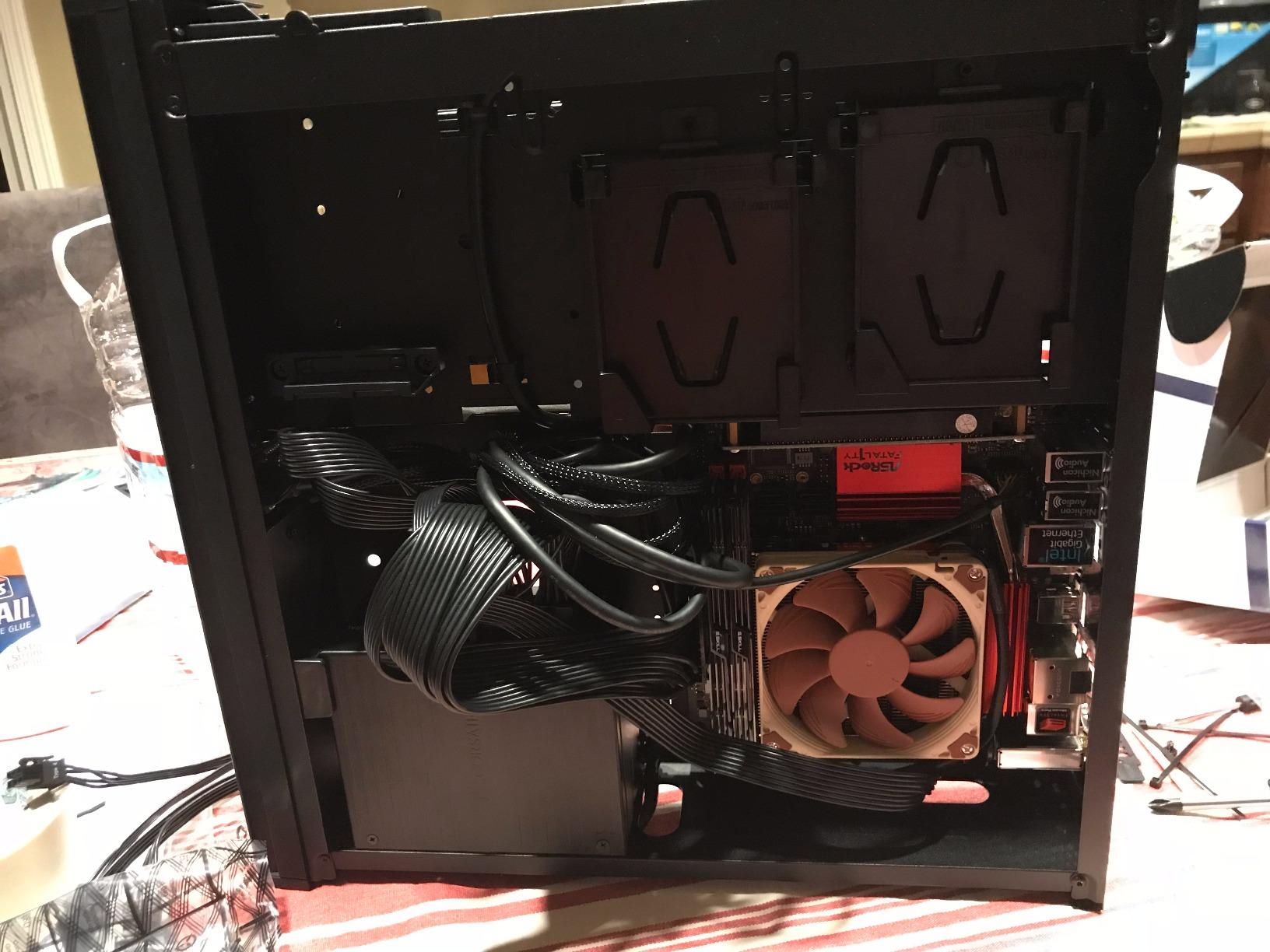 Silverstone Technology Mini-ITX Slim Small Form Factor Computer Case with Handle ML08B-H customer photo 1